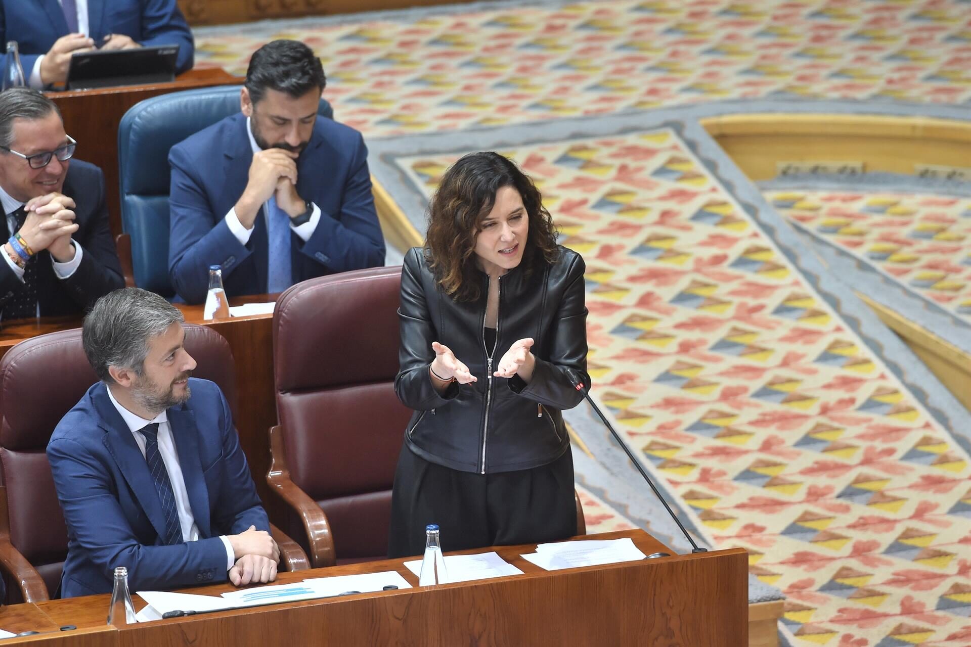 Ayuso augura que Más Madrid «va a desaparecer» y meterse «en el carrillón del PSOE» porque «no tienen principios»