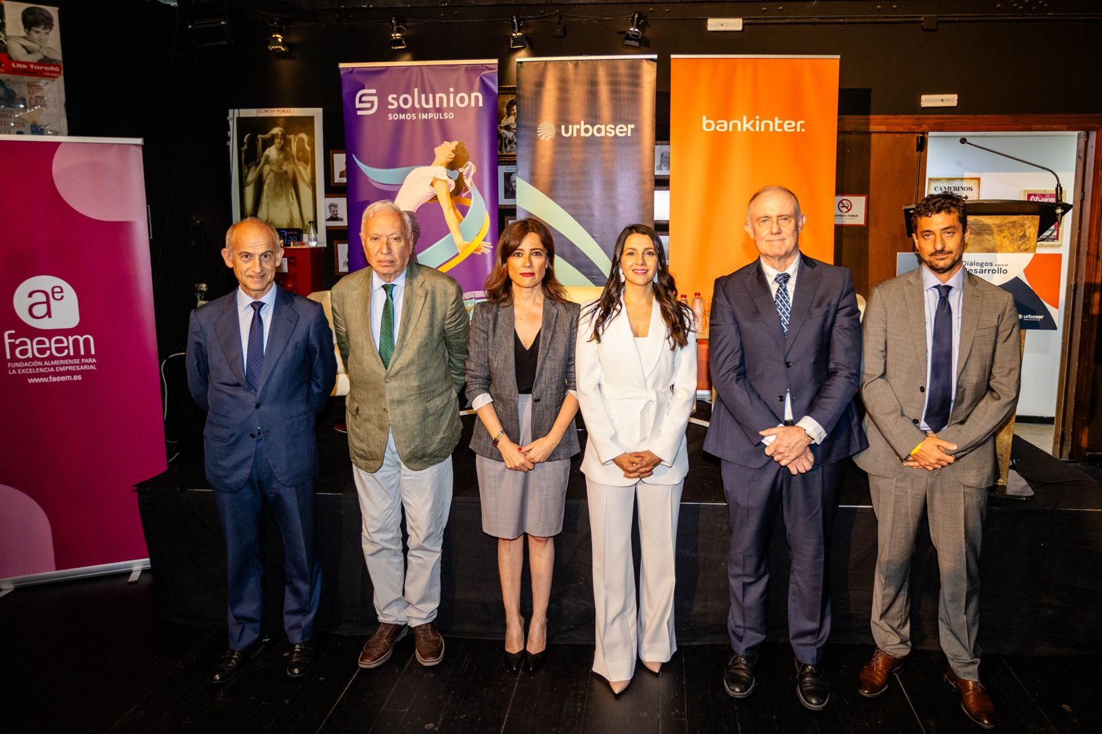 Inés Arrimadas subraya el gran potencial económico del sureste andaluz y destaca la fortaleza de su tejido empresarial