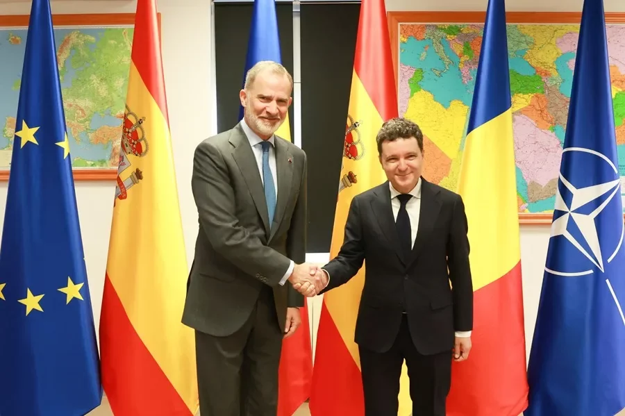 Felipe VI reafirma en Rumanía el compromiso de España con la OTAN y el pueblo ucraniano