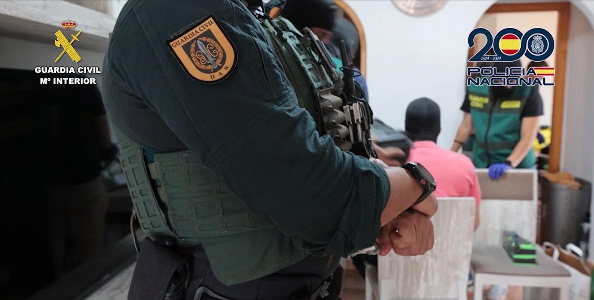 Desarticulado un grupo criminal que llegó a robar 400.000 euros tras asaltar 13 bancos por toda España