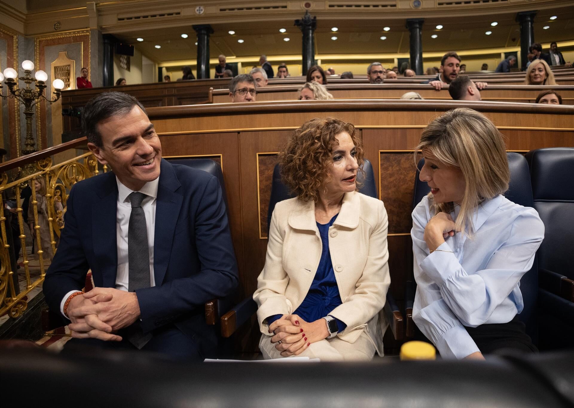 Díaz quiere que Sánchez presente Presupuestos: «Si se tumban, no será responsabilidad del Gobierno»