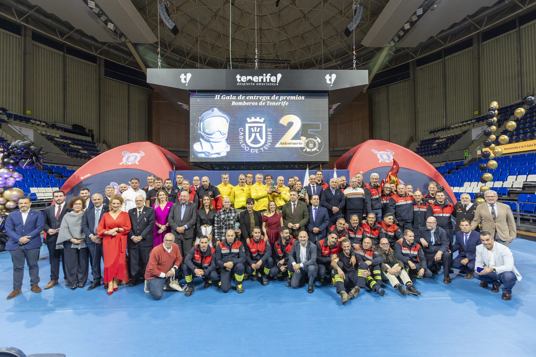 El Consorcio de Bomberos de Tenerife conmemora 25 años de servicio y compromiso con la seguridad en la isla