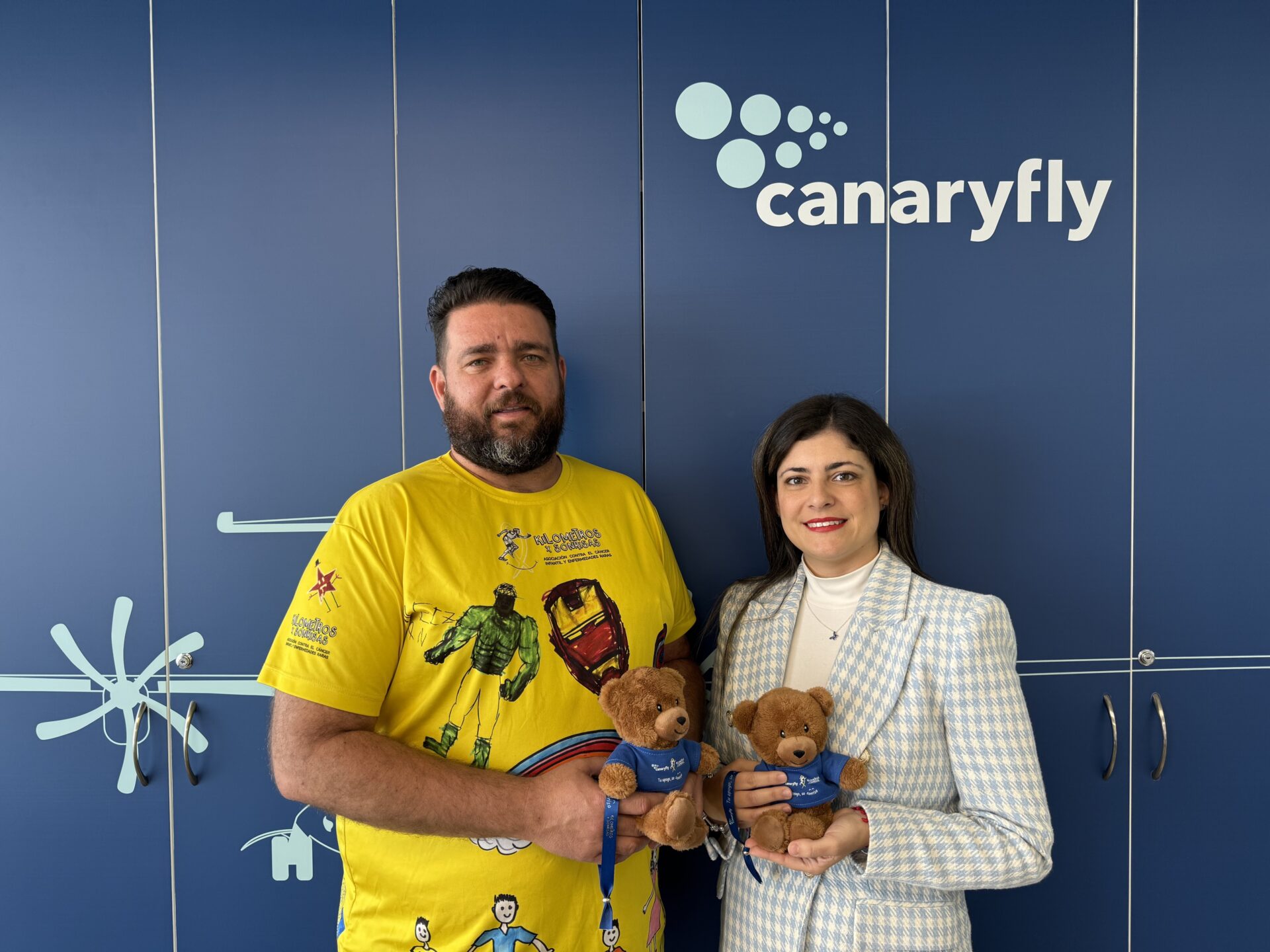 La campaña ‘Tu apoyo, su sonrisa’ de Canaryfly vuelve a recaudar fondos para familias con patologías infantiles