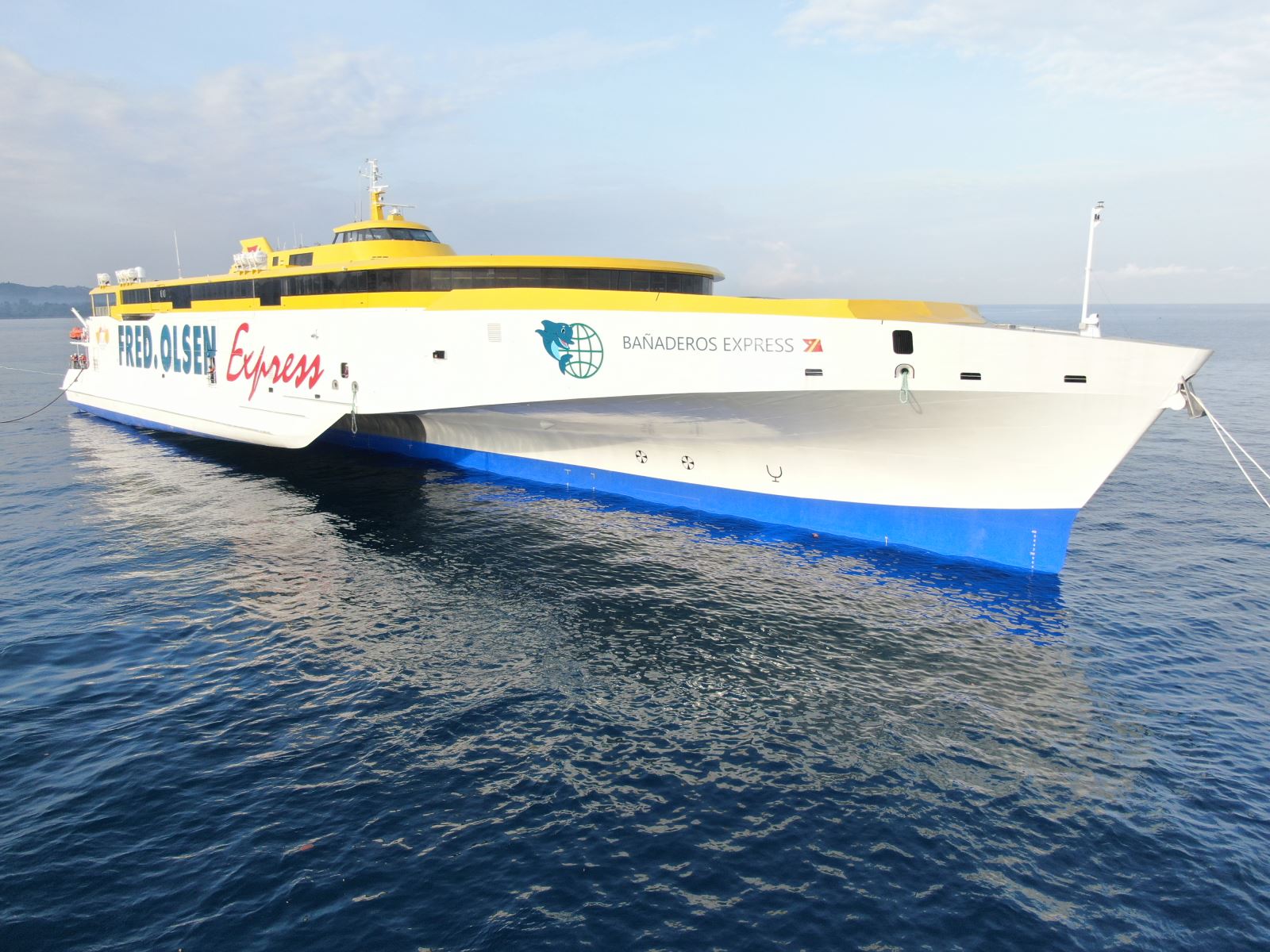 Fred. Olsen Express, la única naviera de pasaje y carga en España con certificaciones ISO de calidad y seguridad en el trabajo