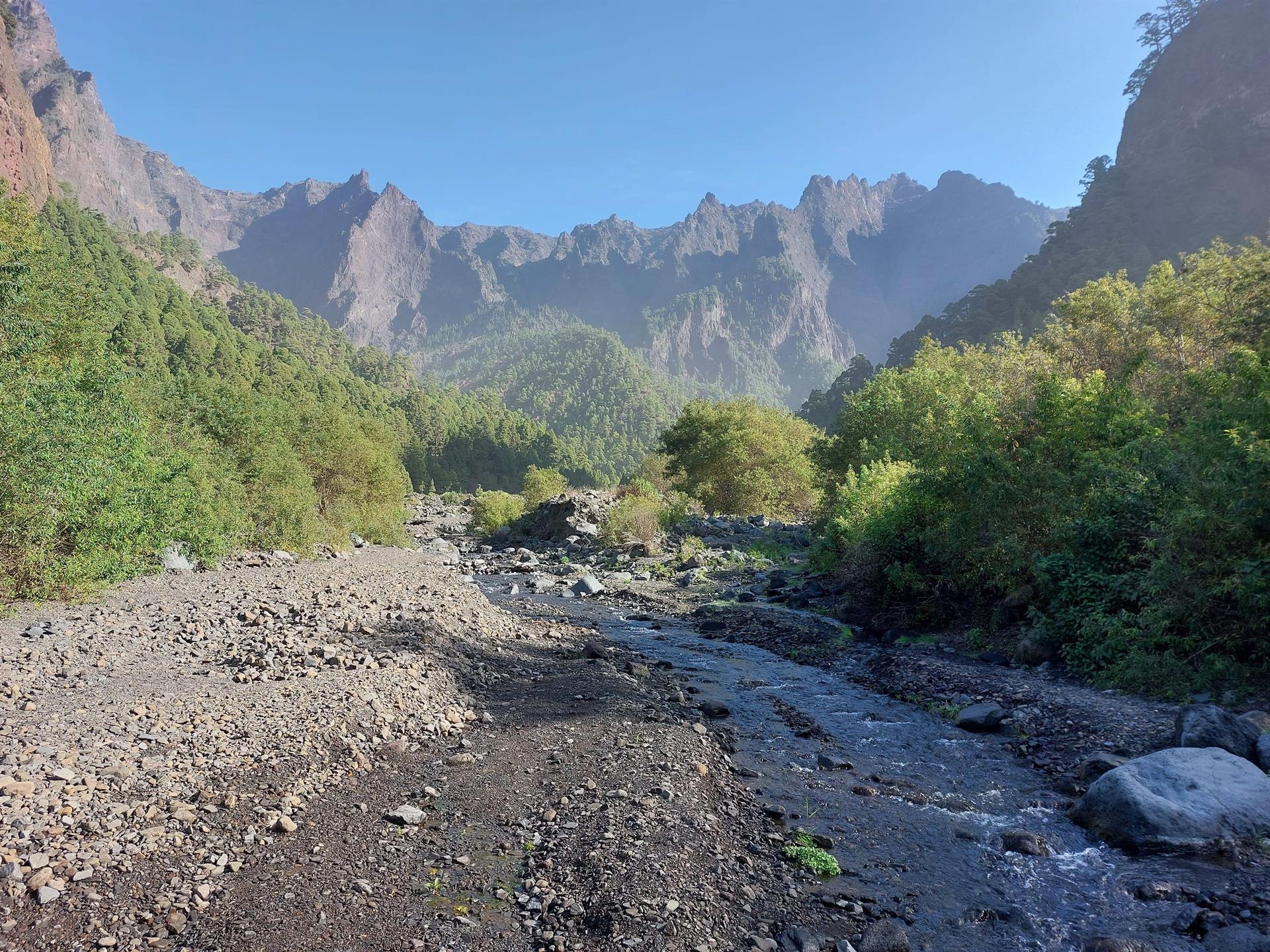 El Gobierno de Canarias abre a exposición pública el PRUG de la Caldera de Taburiente (La Palma)