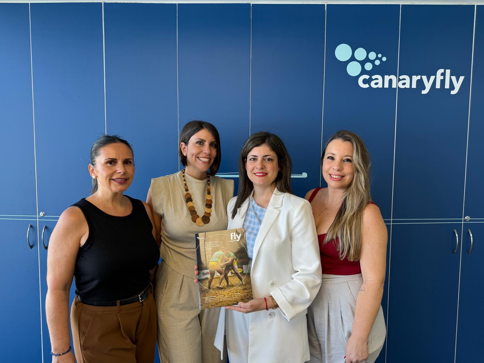 Canaryfly mejora la oferta de ocio a bordo con la incorporación de la revista Fly Magazine