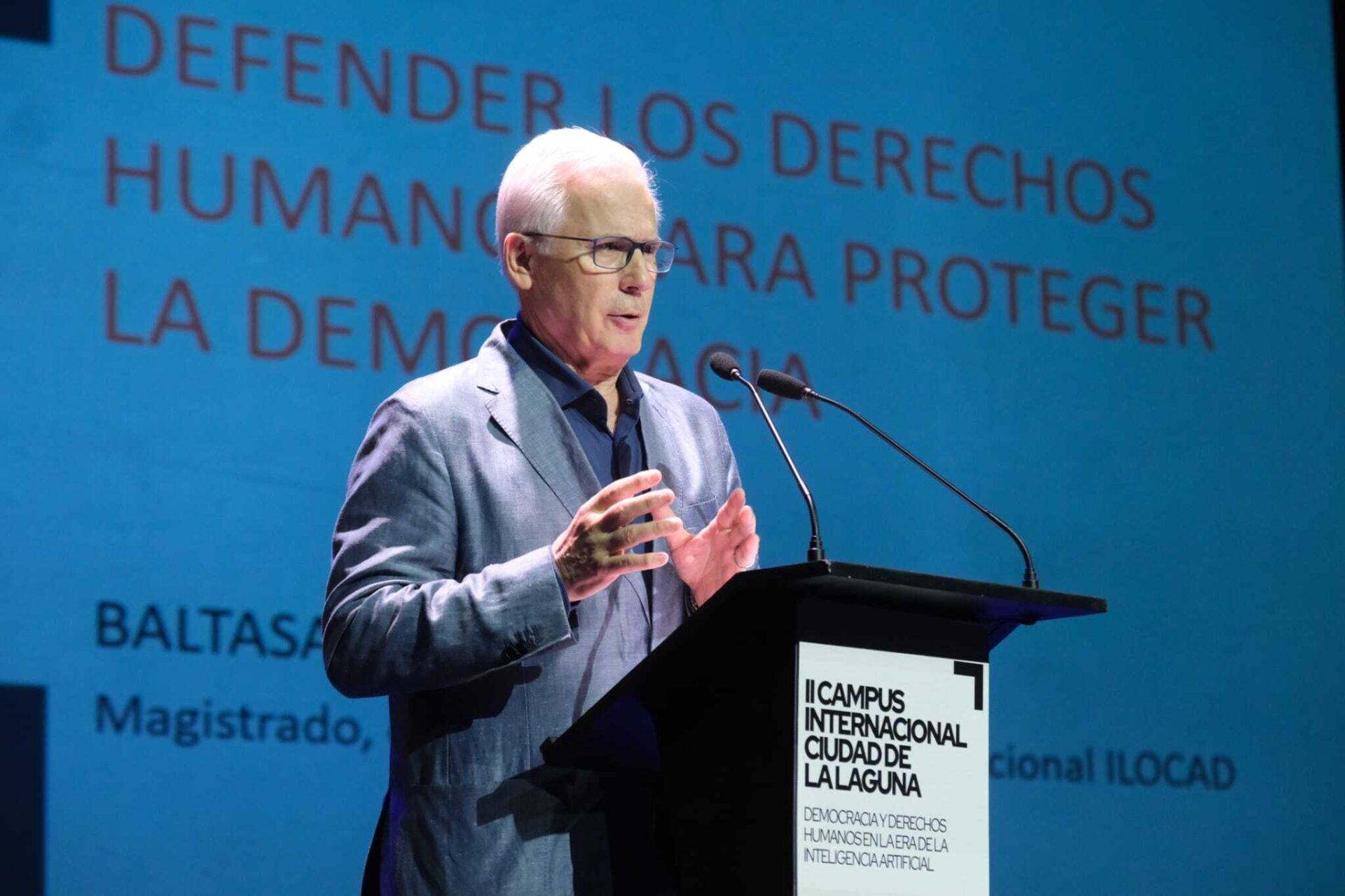 Baltasar Garzón: “El proceso penal y sus garantías han muerto, solo vive el mediático”