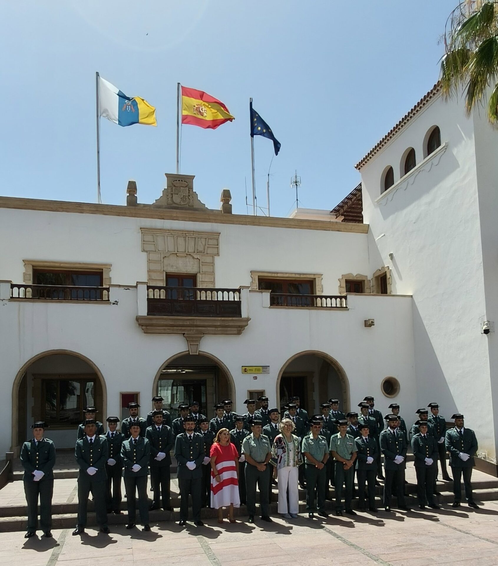 Un total de 35 agentes en prácticas de la Guardia Civil estarán durante 40 semanas en Fuerteventura