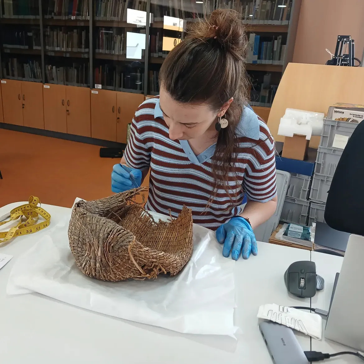 La exposición ‘La artesanía del olvido’ revela los secretos de la cestería y cordelería aborigen de Canarias