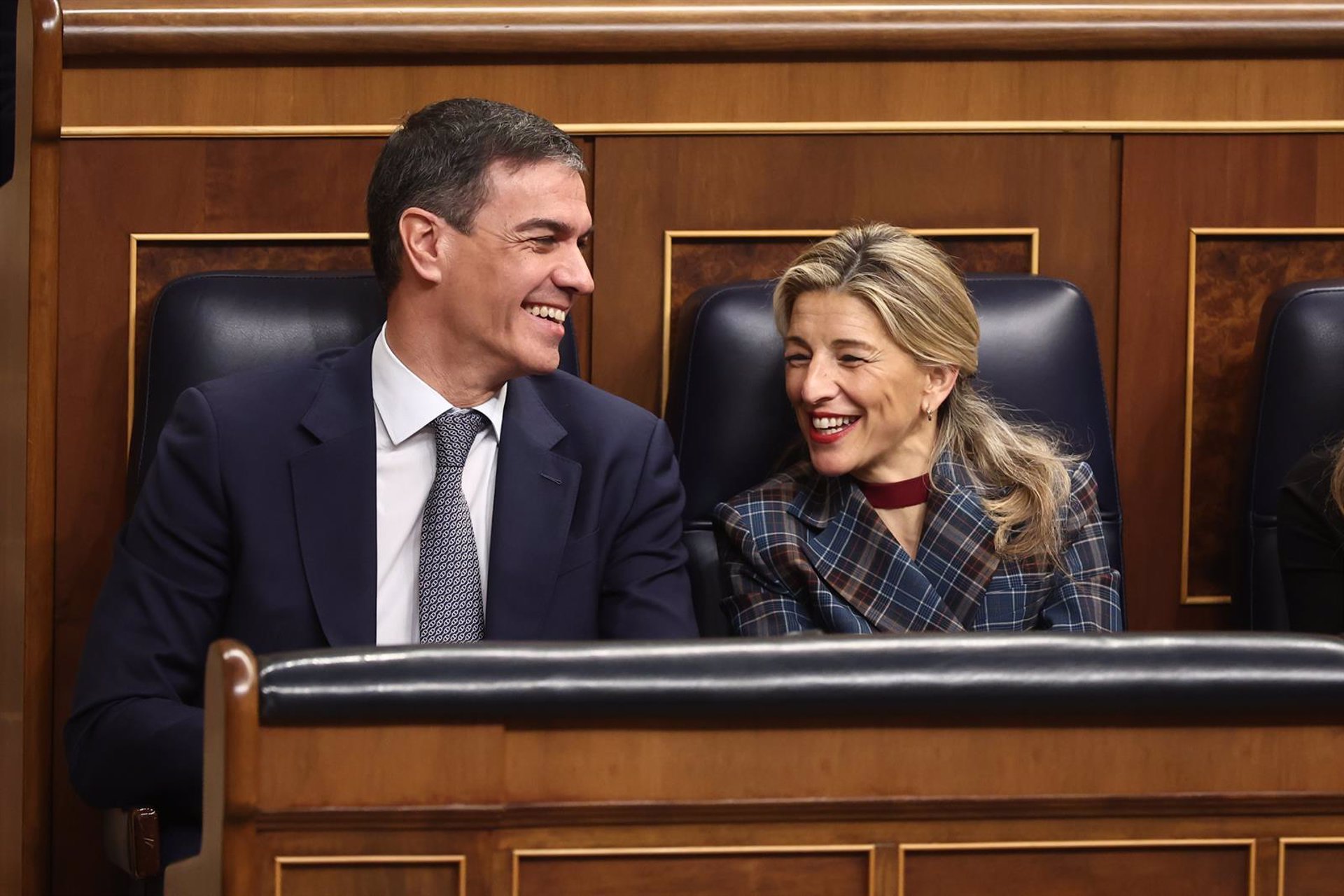 Sánchez niega crisis con Sumar por la tributación del salario mínimo: «En absoluto»