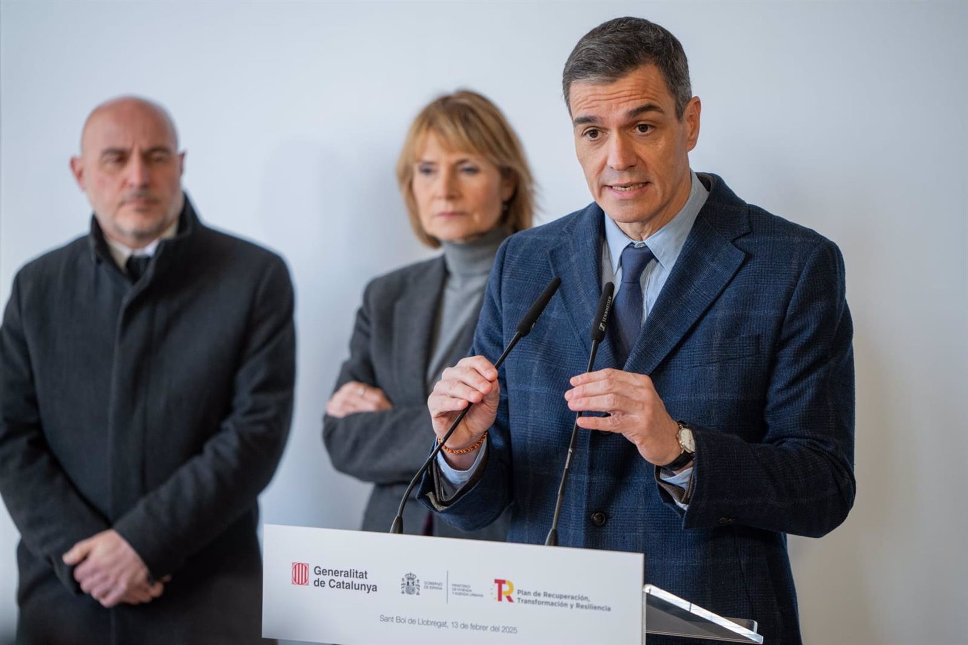 Pedro Sánchez defiene la Ley de Vivienda y rechaza el «boicoteo» de algunas administraciones