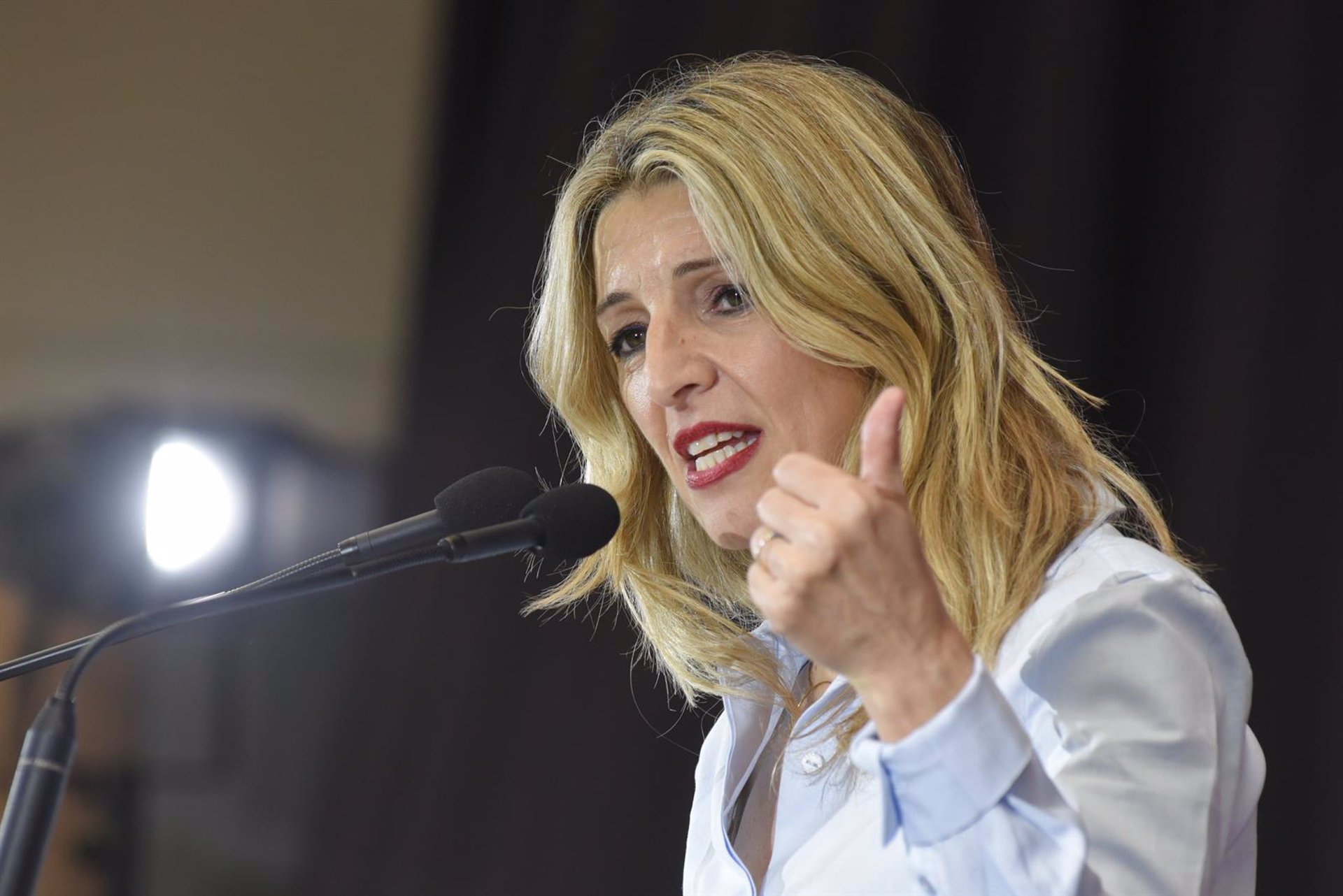 Díaz pide a la UE que reaccione a la «ofensiva» ideológica y económica «sin precedentes» de Estados Unidos