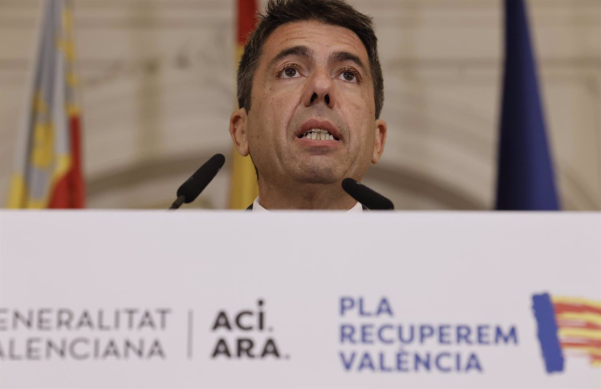 Mazón avanza un acuerdo con Vox para los presupuestos, que presentará el jueves: «No podemos ni vamos a esperar»