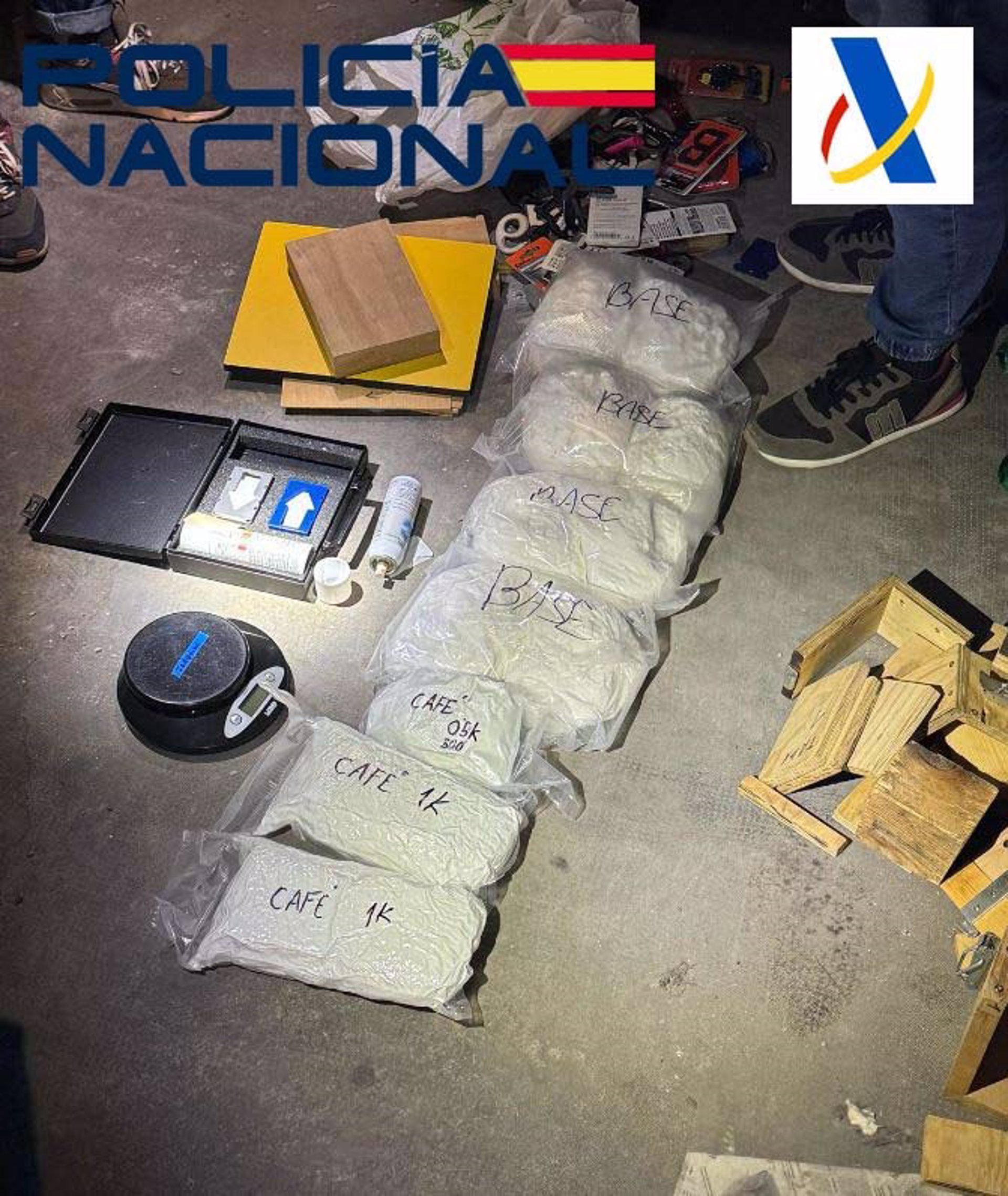 Desarticulada una organización dedicada a la introducción de droga en Extremadura con nueve detenidos