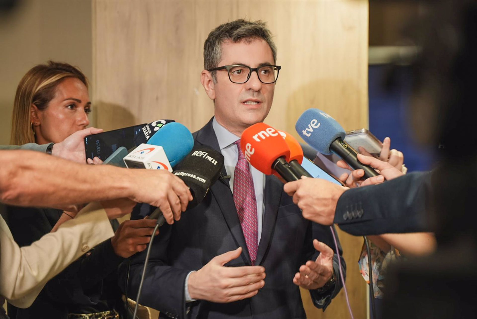 Bolaños critica al PP por abandonar la Sectorial de Justicia y después «rectificar avergonzados» pidiendo otra reunión