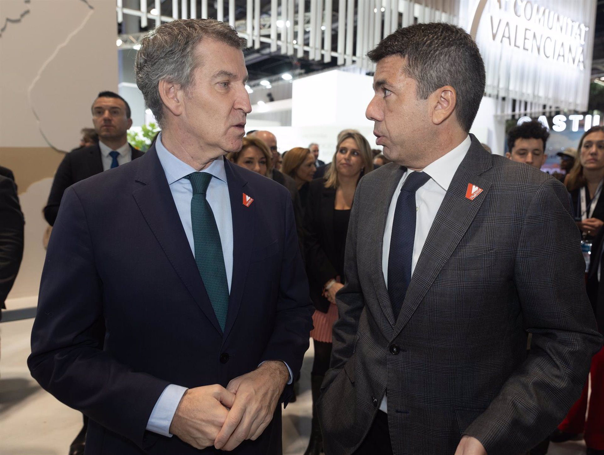 Feijóo reafirma su apoyo a Mazón por ser «coherente y valiente» y dice que ya se verá si repite como candidato