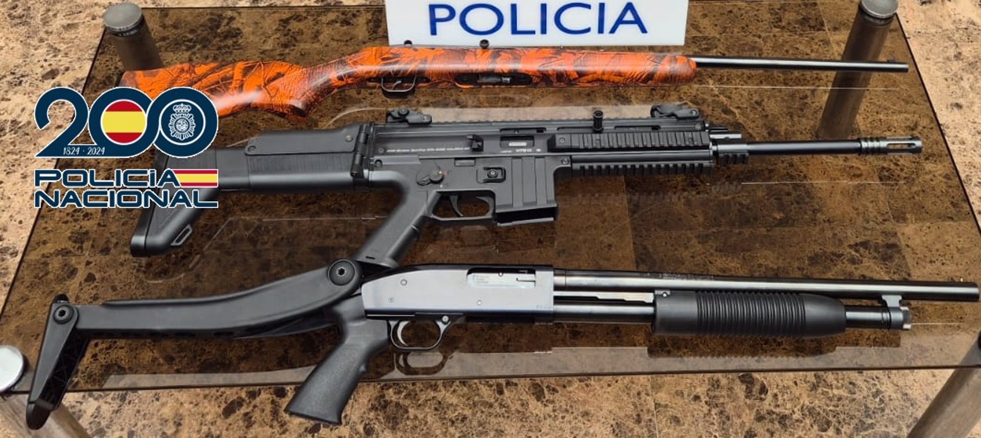 Intervenidas 1.650 plantas de marihuana y tres escopetas tras caer nueve laboratorios de cannabis