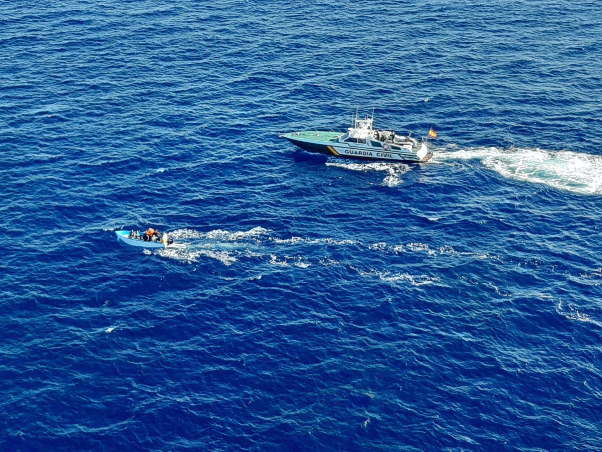 Interceptados 10 migrantes tras llegar una patera este sábado a Formentera