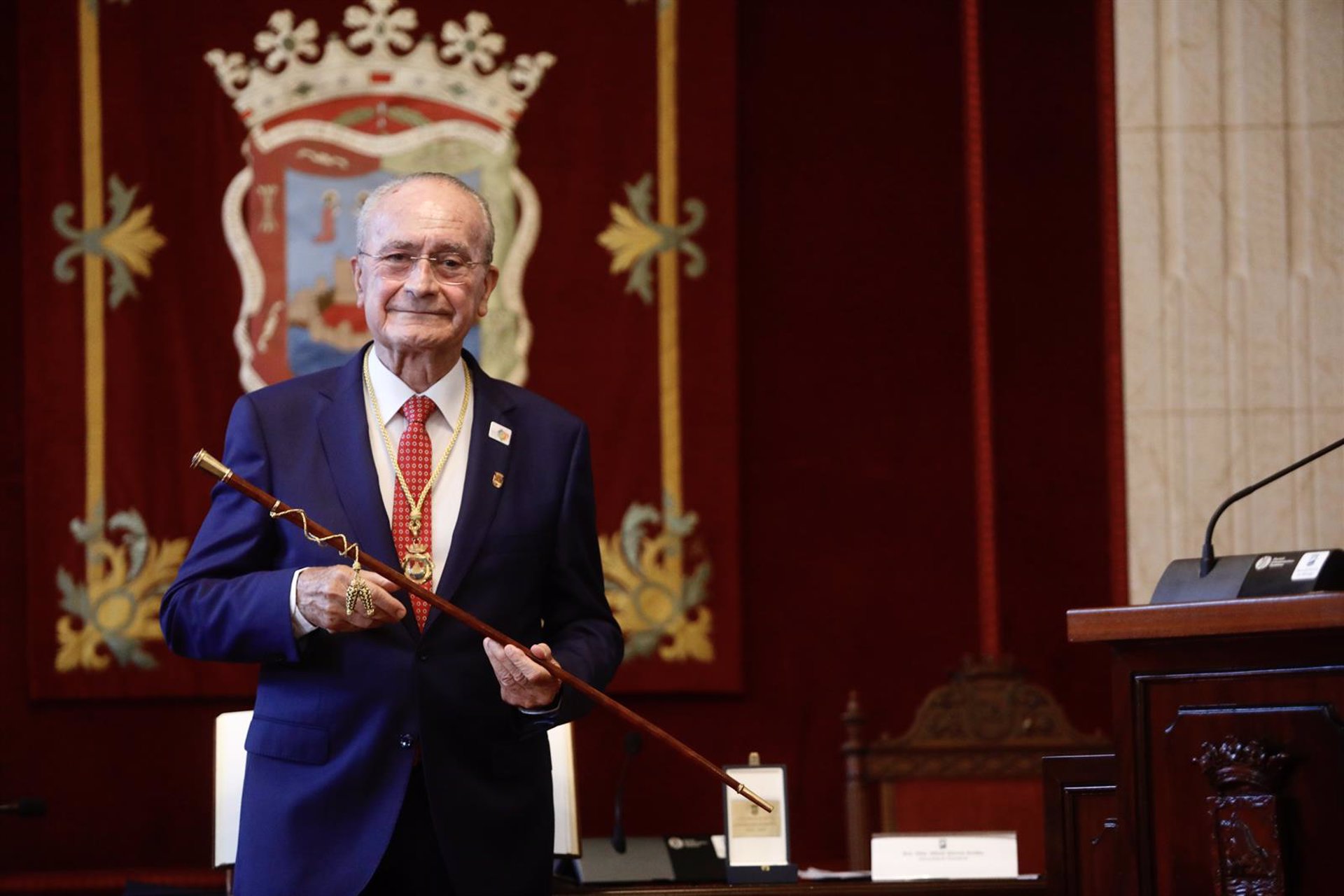 Francisco de la Torre cumple 25 años como alcalde con «el ritmo de siempre»: «Por Málaga, lo que sea»