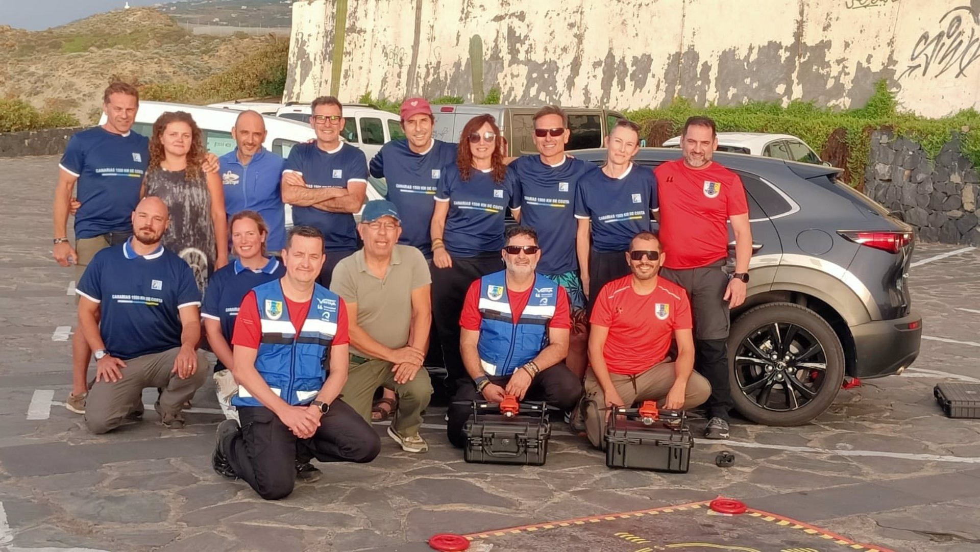 Una veintena de voluntarios participa en la búsqueda de Arek, el menor desaparecido en Charco del Viento (Tenerife)