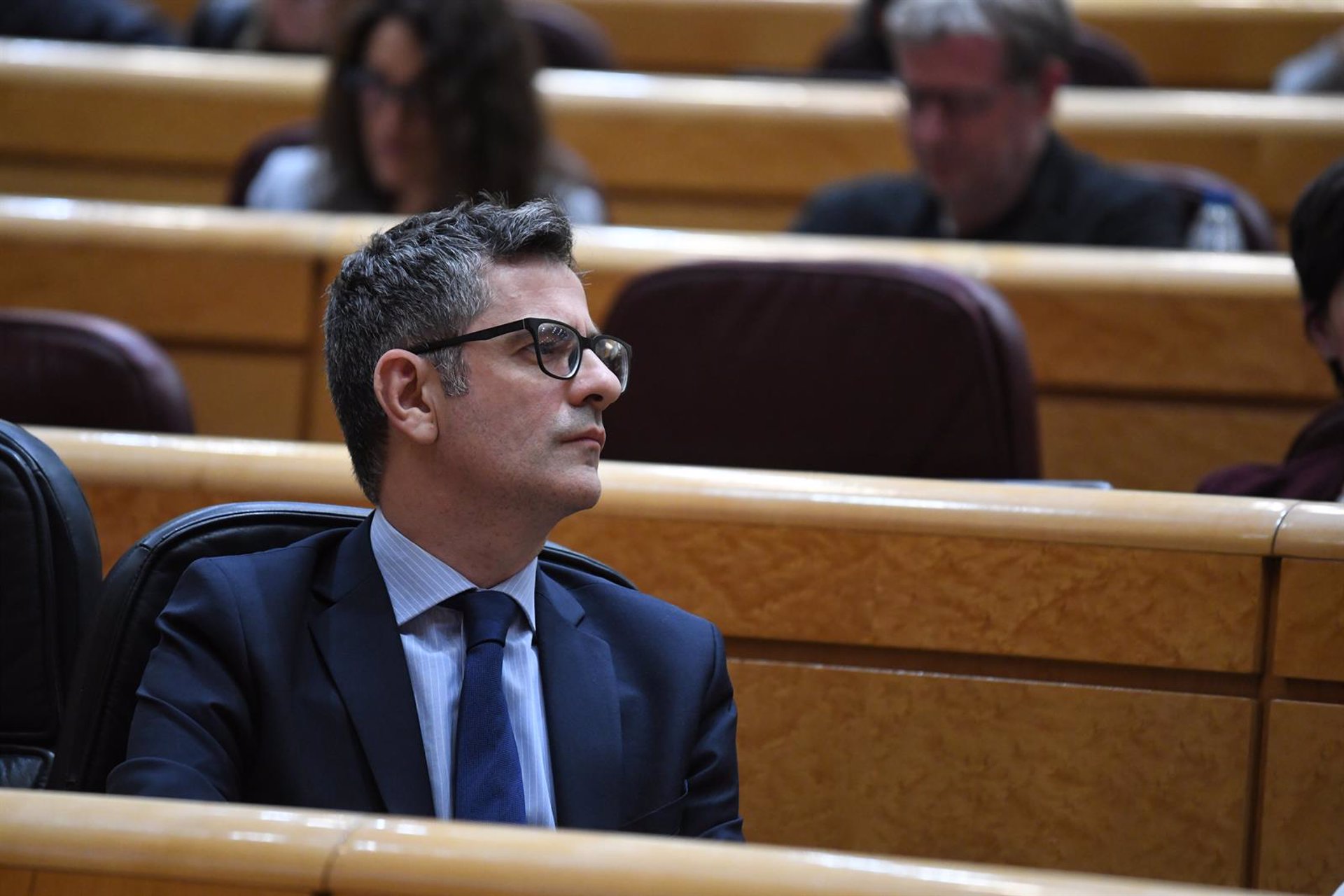 Bolaños, tras aprobarse el decreto antiaranceles: «El Gobierno, con la gente; el PP, con los aranceles»