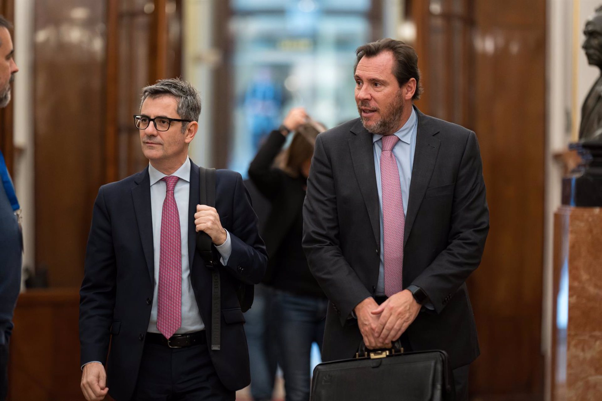 Puente denuncia «impunidad» del juez Peinado en su interrogatorio a Bolaños: Deja la justicia «a la altura del betún»