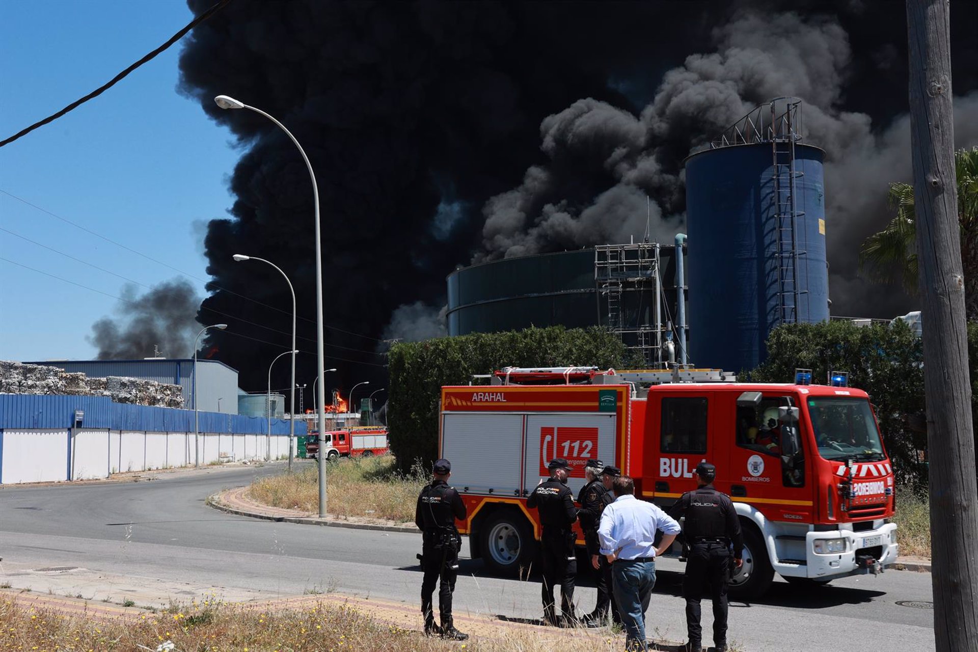 Alcalá levanta las medidas preventivas por el incendio con parámetros normales de calidad de aire