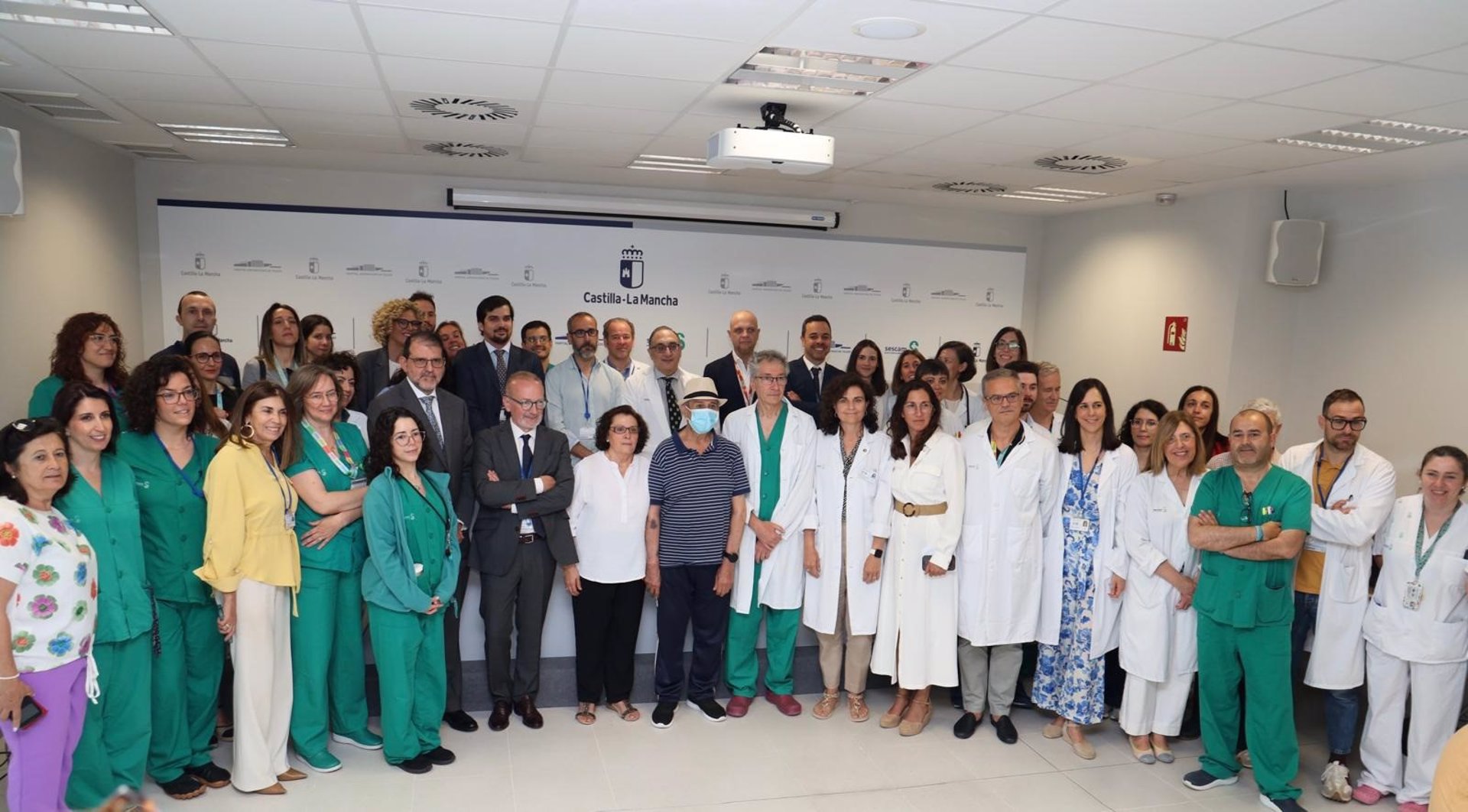 Francisco, el protagonista del primer trasplante hepático en C-LM: «Mis nietos quieren que les lleve a la tirolina»