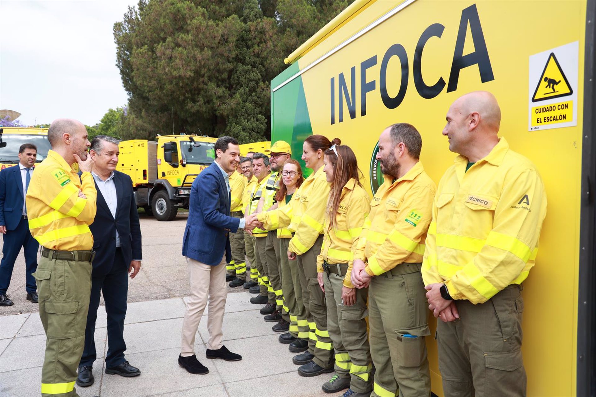La Junta niega categóricamente que el Plan Infoca «no esté preparado» y destaca «las mejoras laborales y de recursos»