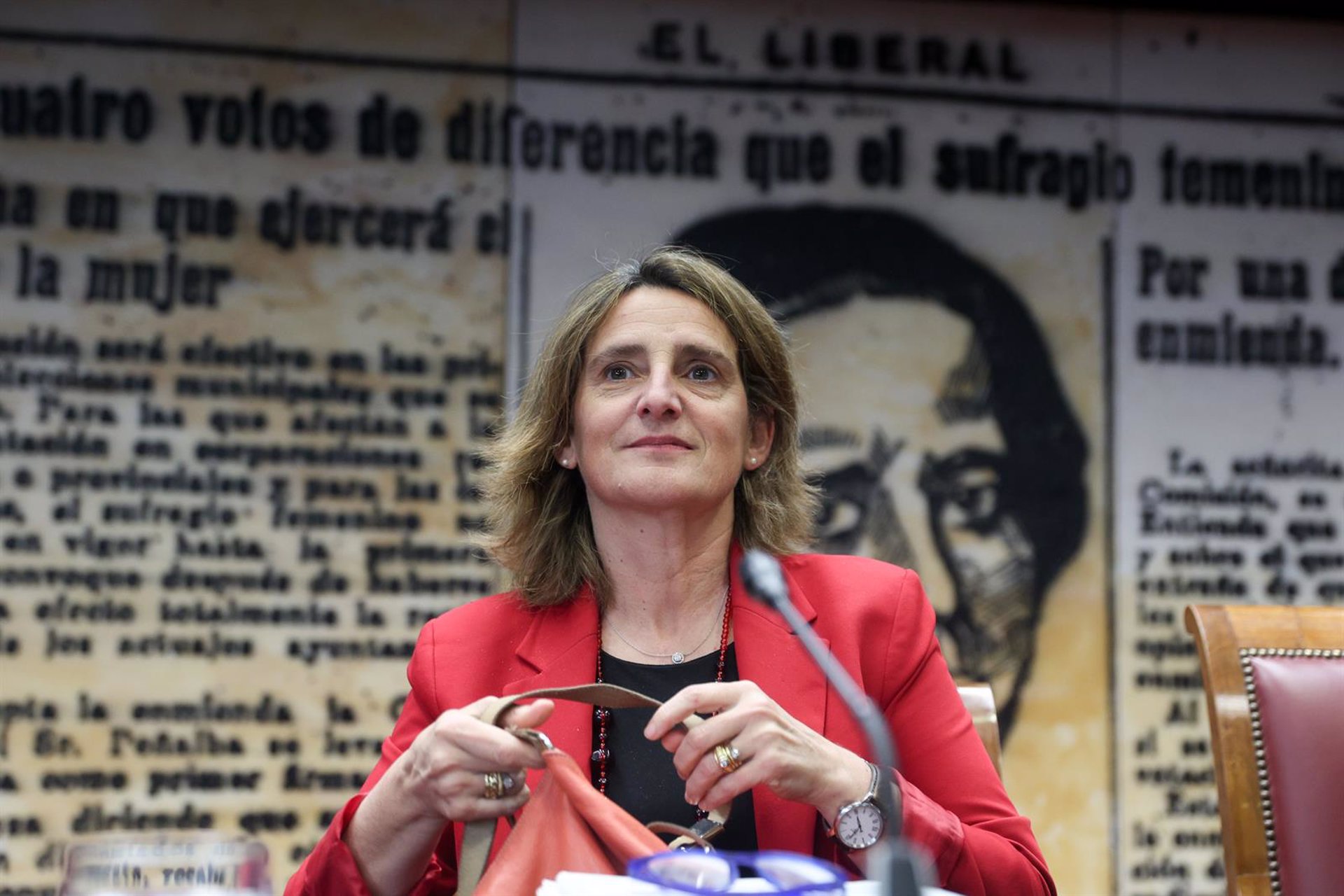 Teresa Ribera, citada a comparecer este lunes en el Senado por sus «reuniones» con Aldama para un proyecto rural