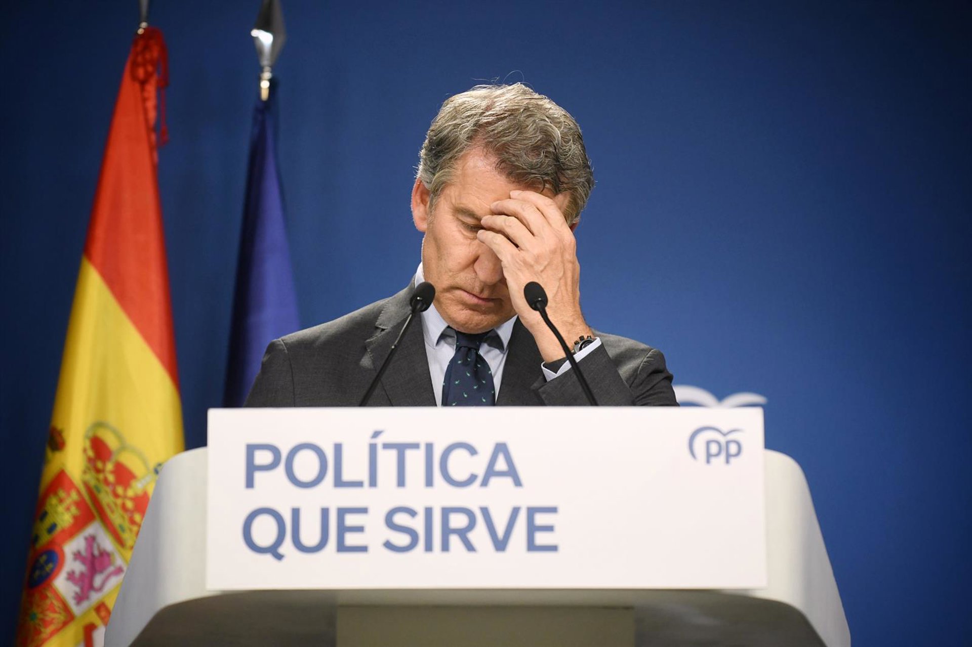 Feijóo busca esta semana en su congreso contraponer la unidad del PP con el PSOE de Sánchez, «desangrado por corrupción»