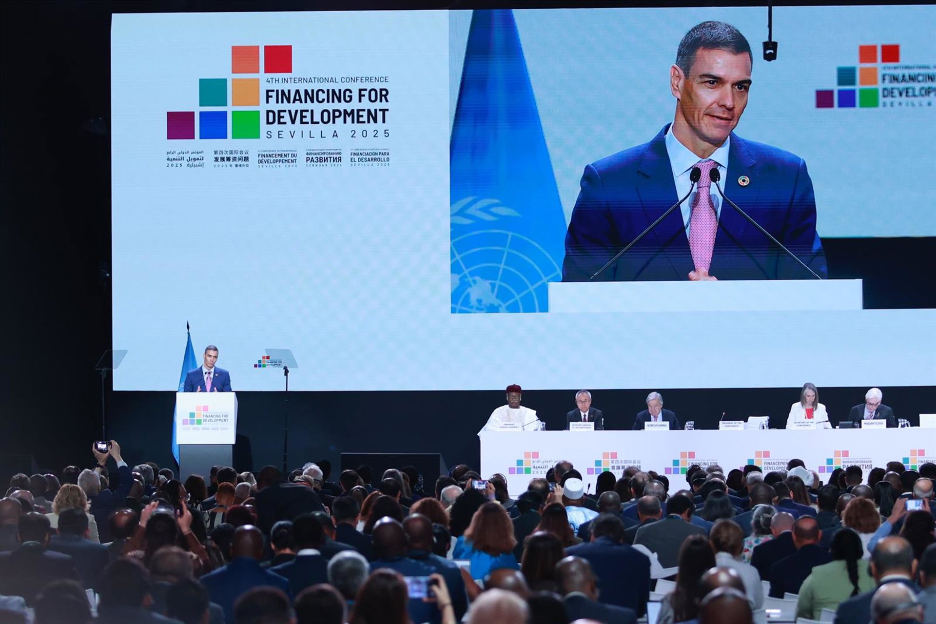 Sánchez inaugura la cumbre de la ONU, «una oportunidad» frente a quien solo apuesta por la rivalidad y competencia