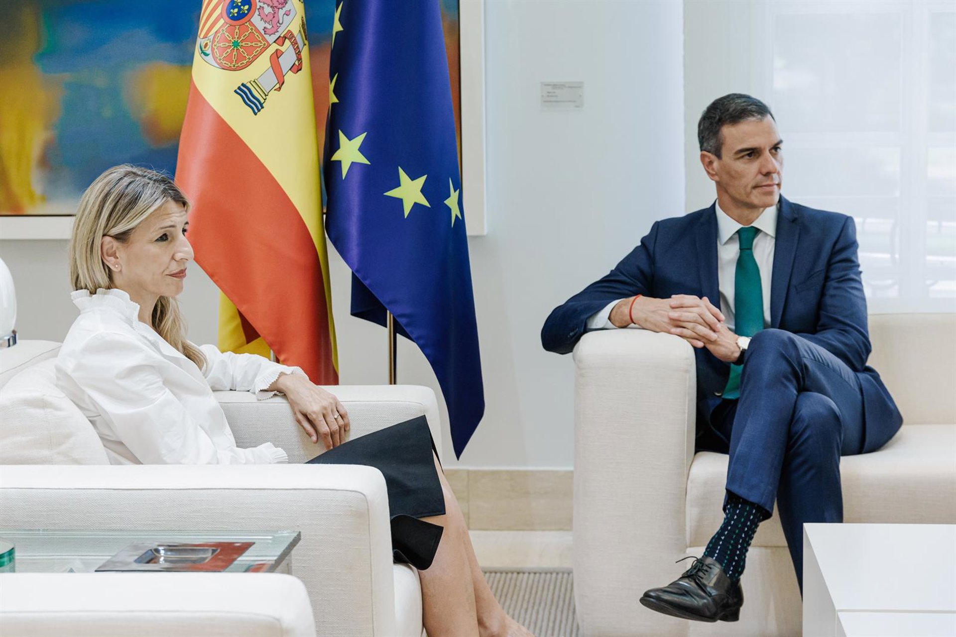 PSOE y Sumar se reúnen este miércoles para abordar medidas de reimpulso de la legislatura tras el caso Cerdán
