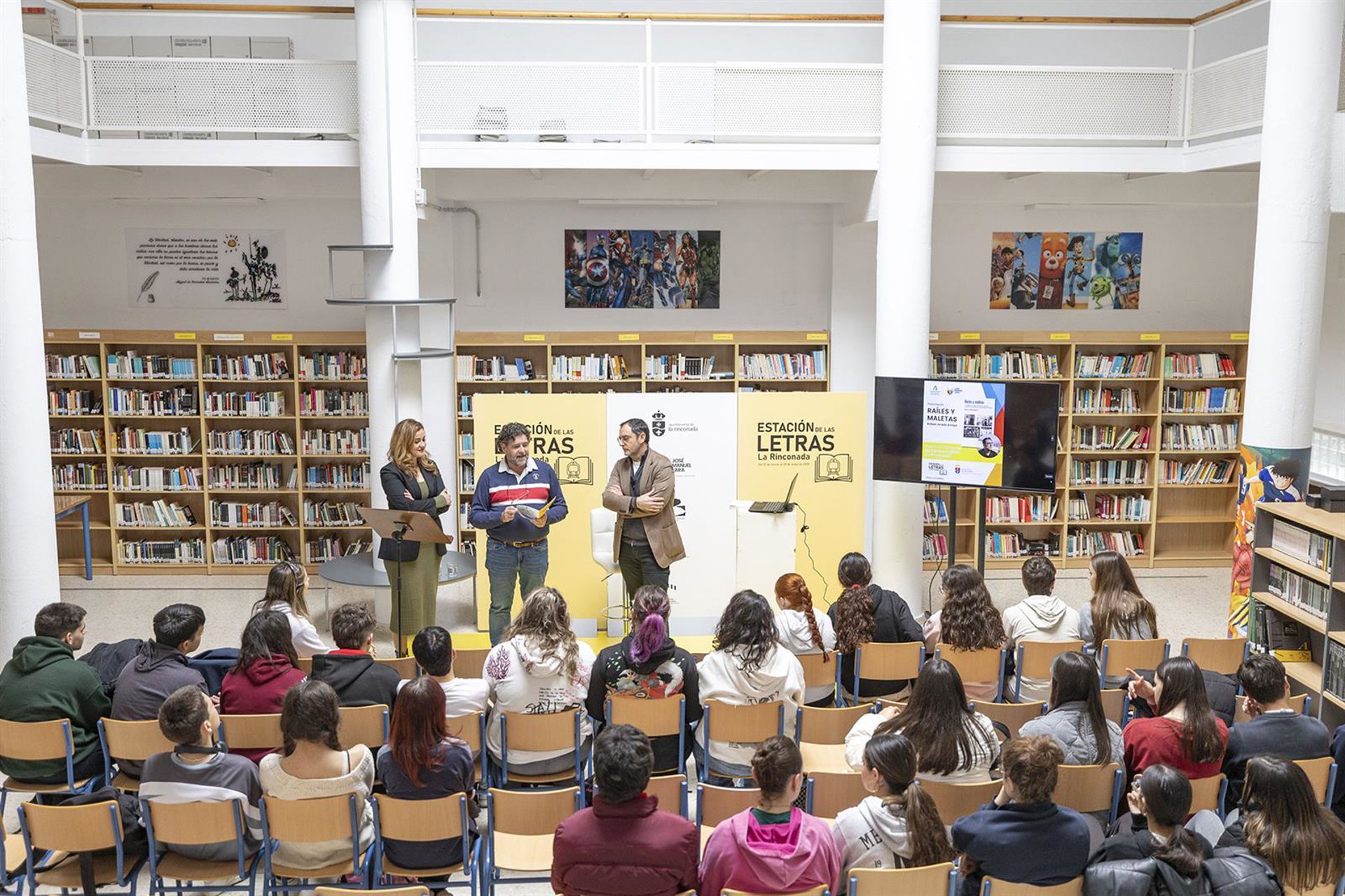 El Festival Internacional ‘Estación de las Letras’ de La Rinconada, Premio Nacional al Fomento de la Lectura