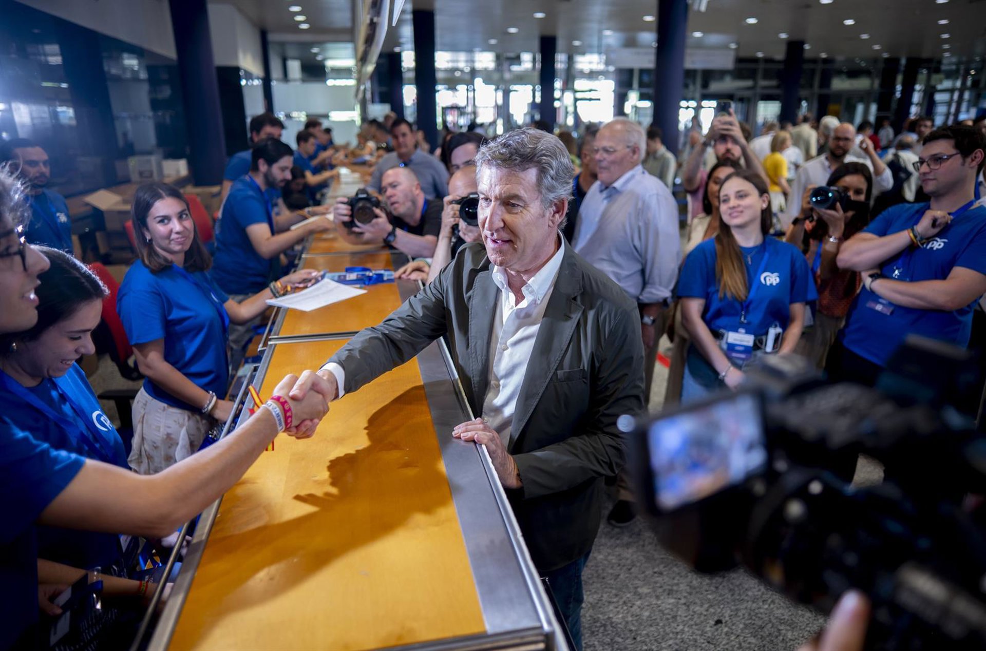 Arranca el XXI Congreso nacional del PP marcado por la unidad y el cierre de filas en torno a Feijóo