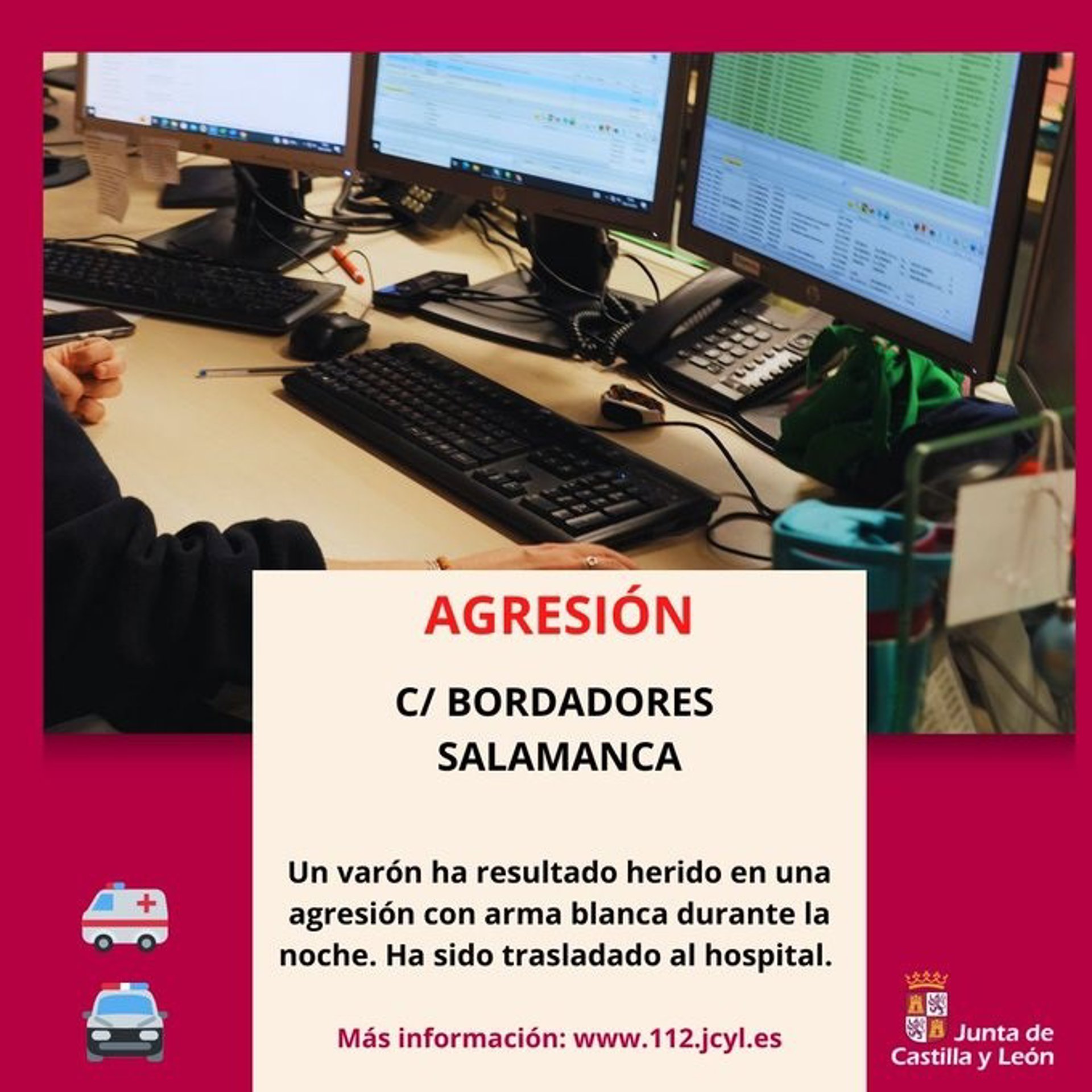 Fallece un hombre agredido por arma blanca de madrugada a las puertas de un bar de ocio en Salamanca