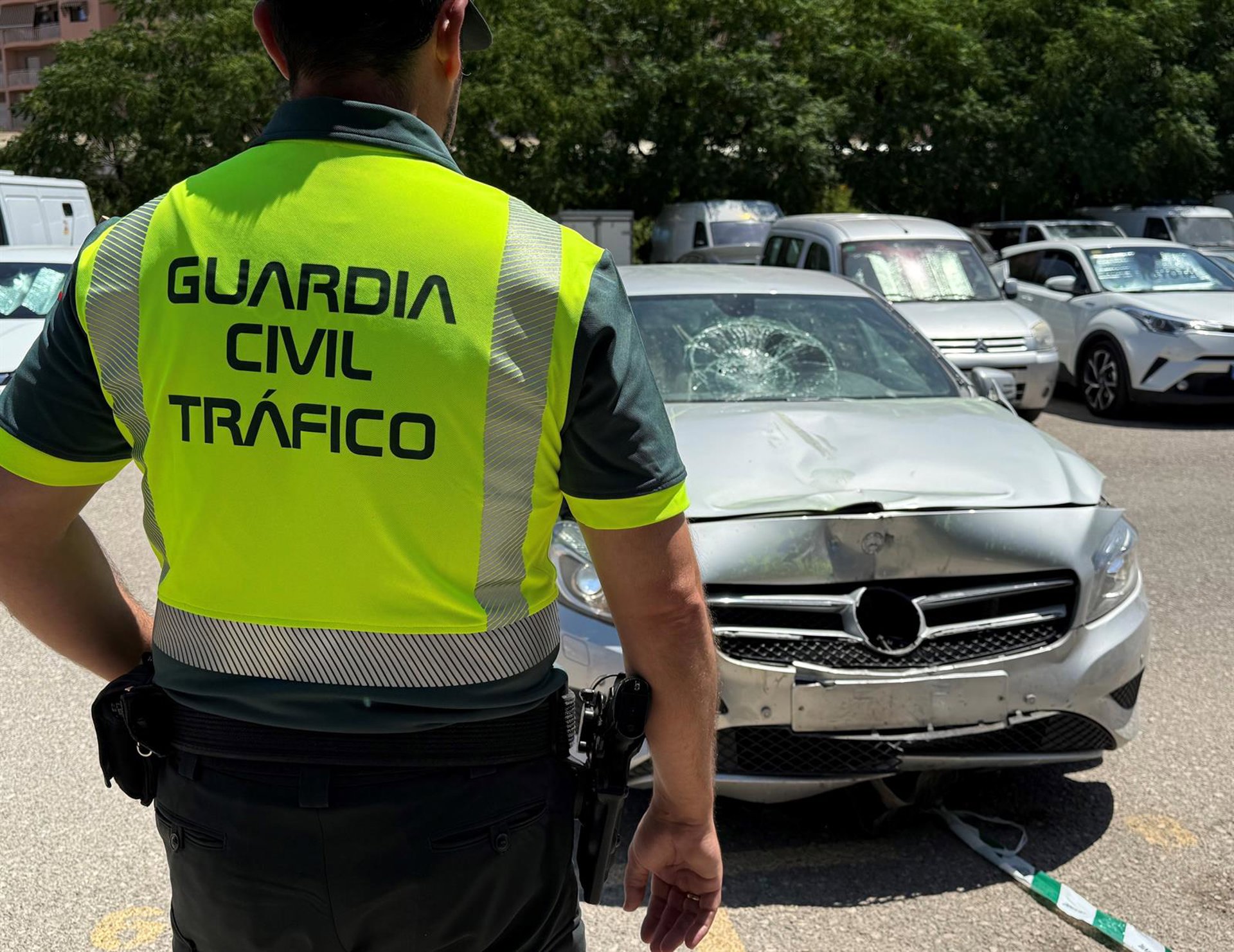 Detenido tras abandonar el lugar de un accidente mortal por el choque del coche que conducía