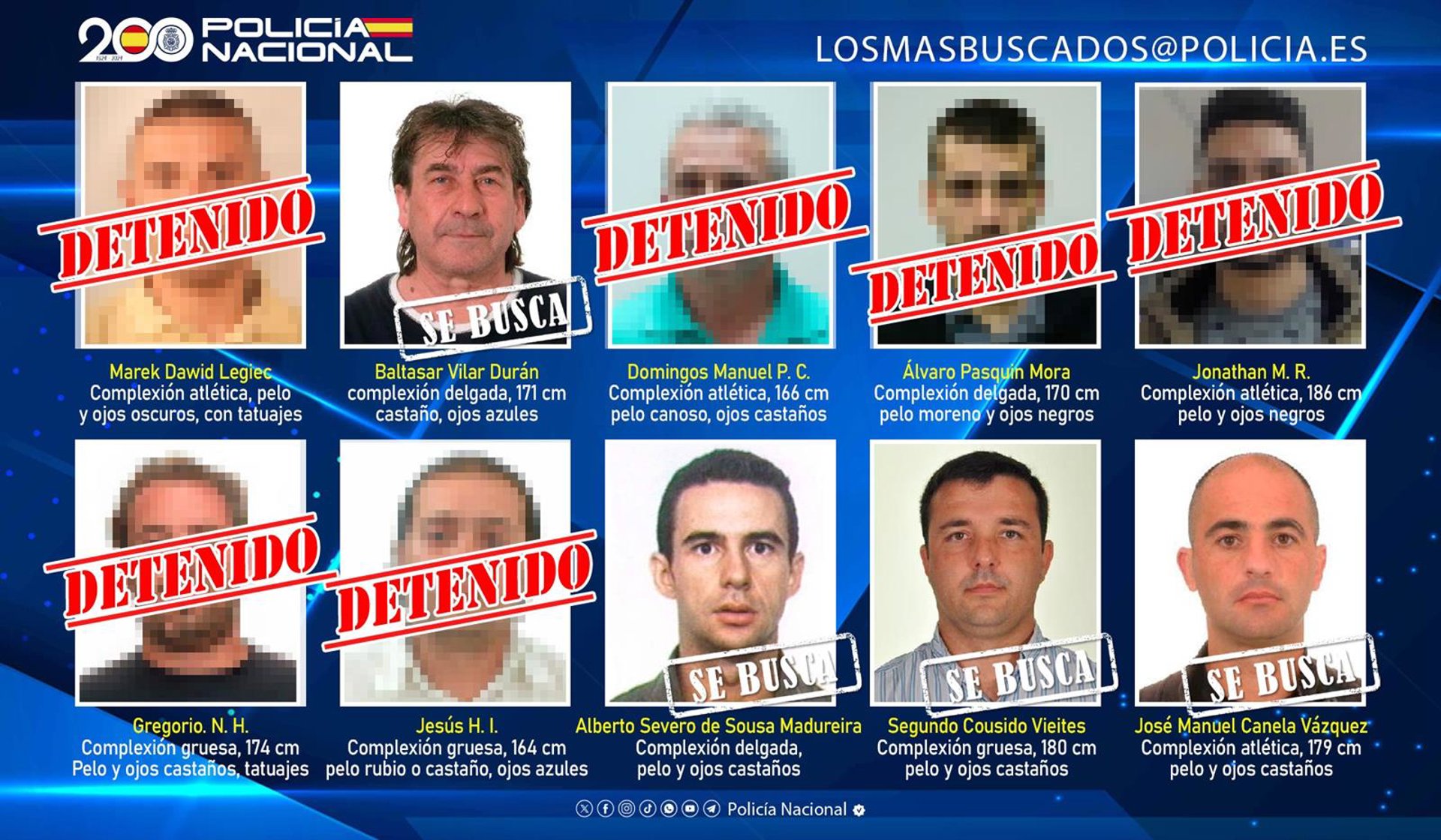 Detenido en Colonia Jardín el ‘fugitivo de los tatuajes’, incluido en los diez más buscados