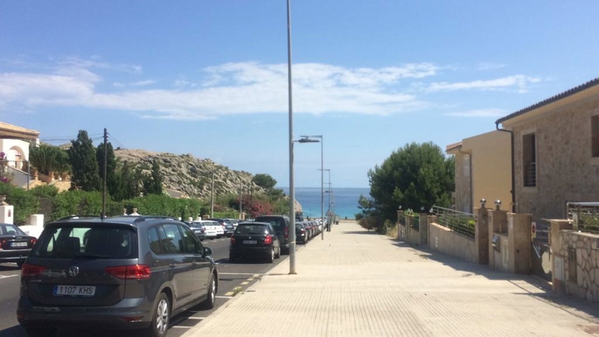 Fallece un hombre tras caer de un acantilado en Cala Sant Vicenç mientras pescaba con su nieto