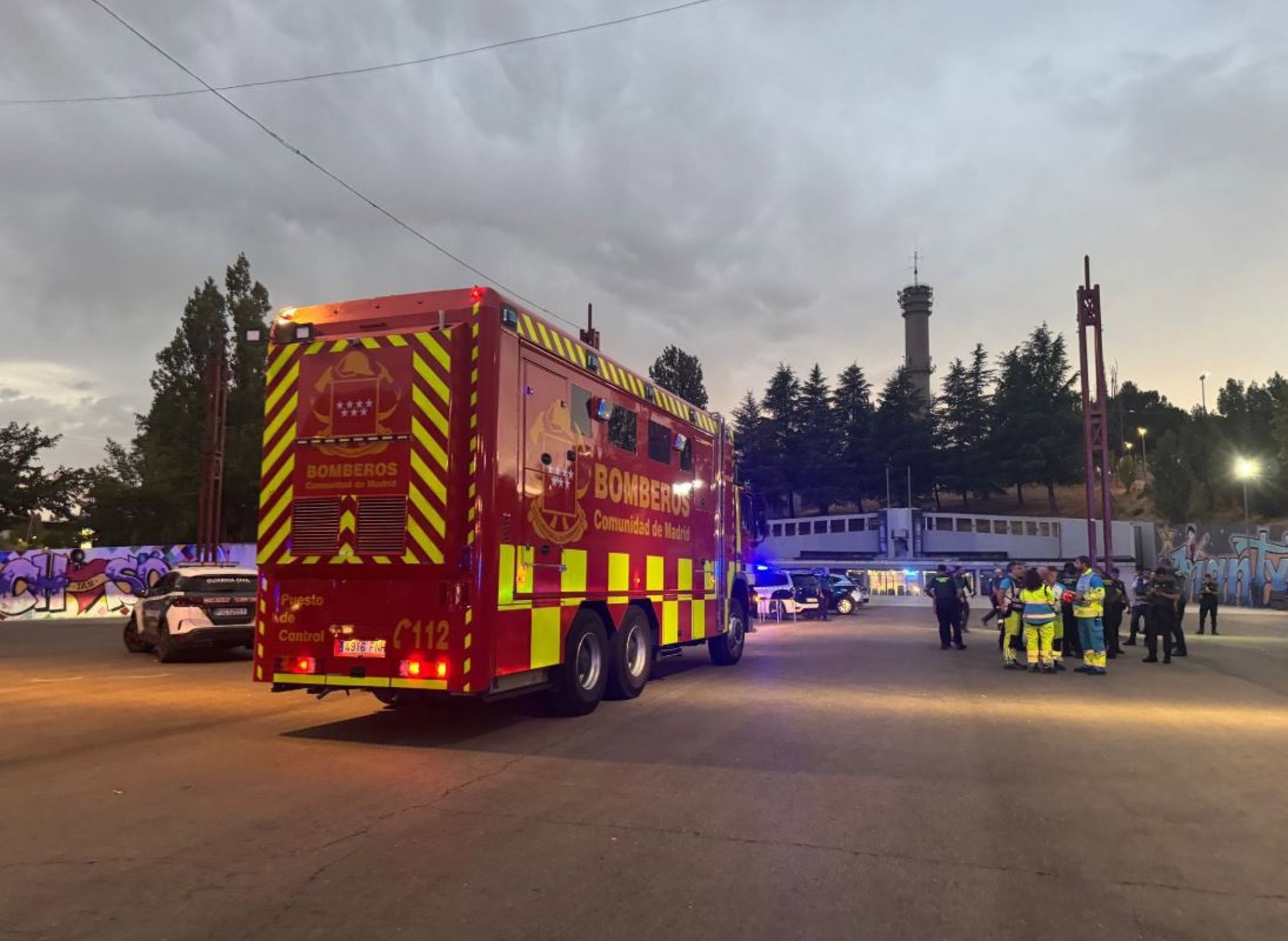 Fallece el varón que resultó herido con quemaduras en el incendio de Tres Cantos