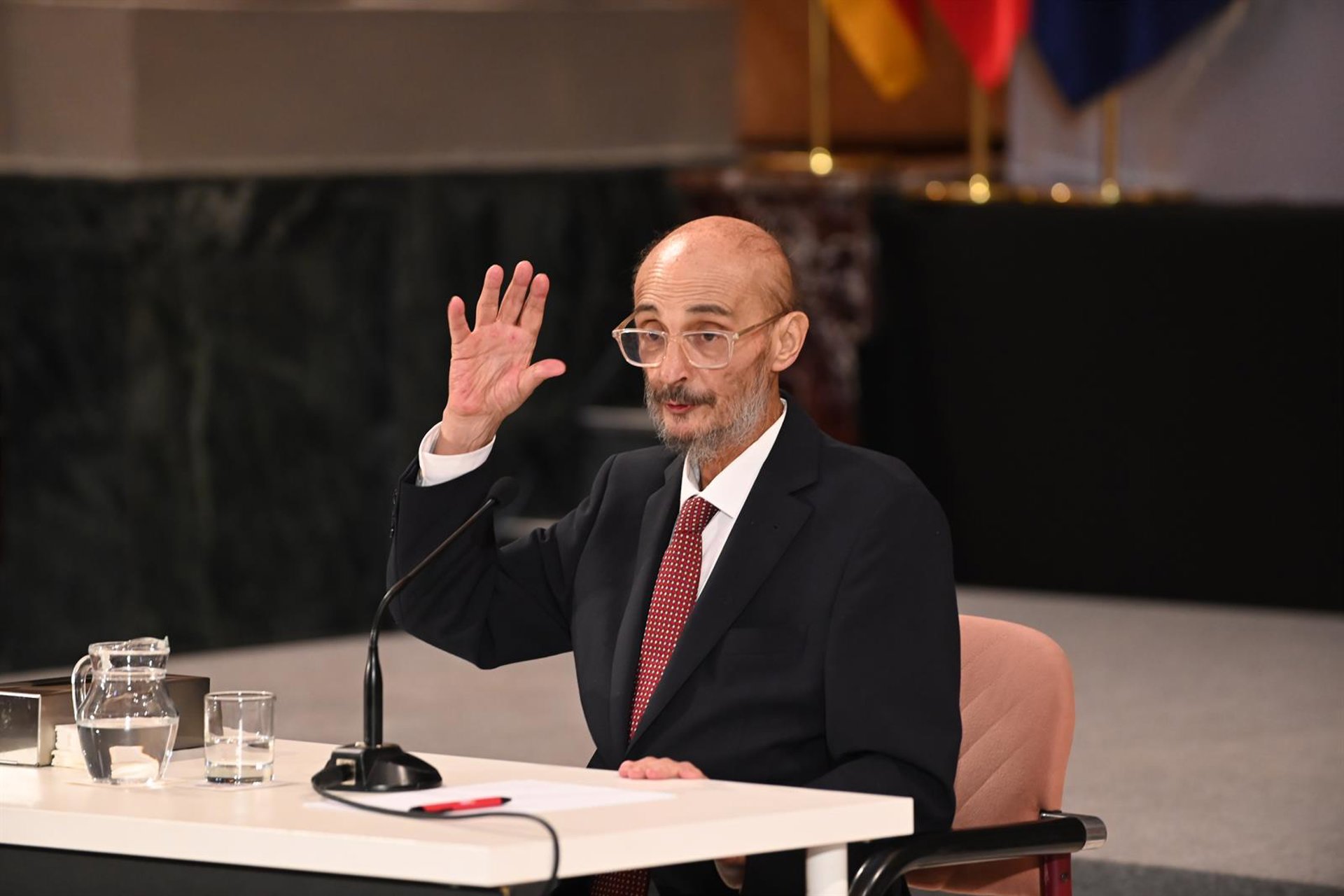 Un acto civil despedirá al expresidente de Aragón, Javier  Lambán, este sábado en Ejea