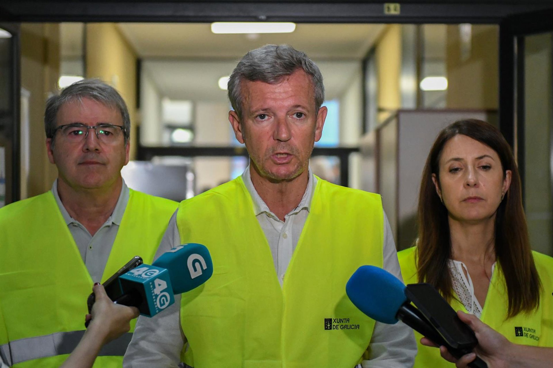Rueda ratifica que las ayudas por los fuegos se arbitrarán cuanto antes: «Estaremos a la altura de las pérdidas»