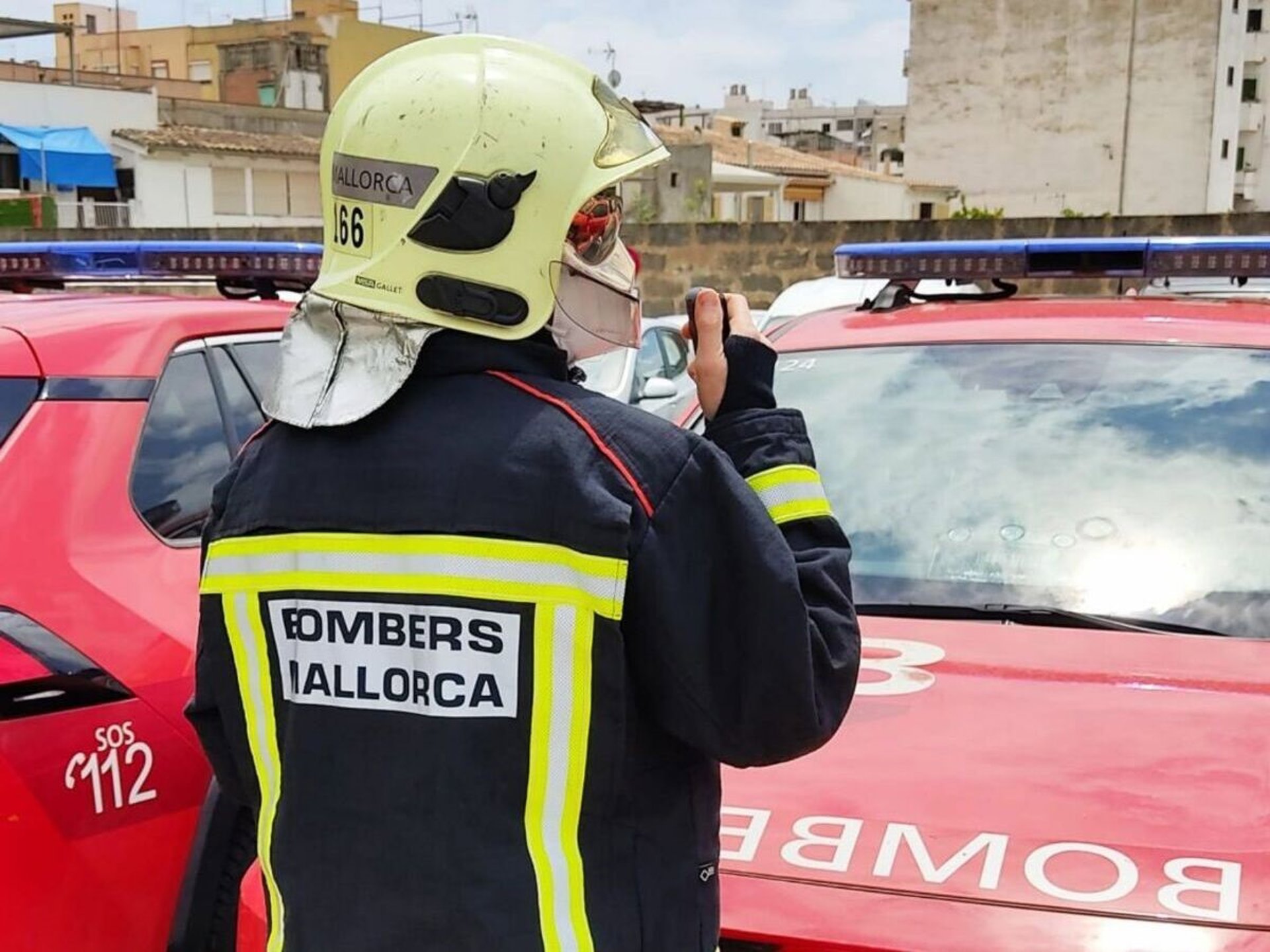 Declarado un incendio en un garaje de Porto Cristo