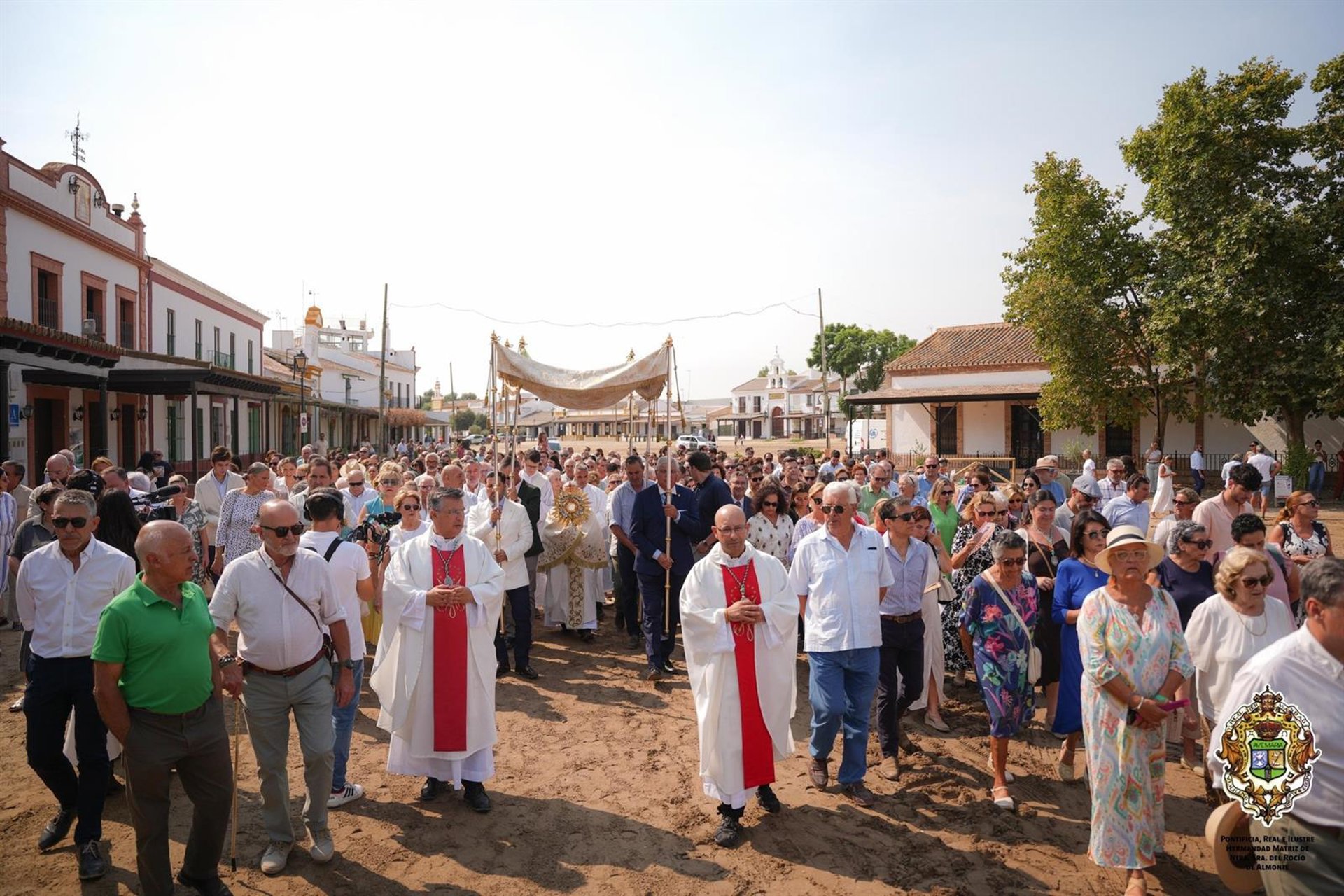 Almonte renueva en el Rocío Chico 212 años de «gratitud» a la virgen en el marco del Año Jubilar