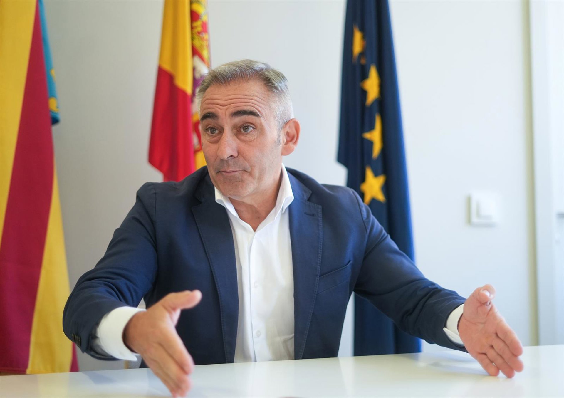 Barrachina critica la «crueldad» del recorte del trasvase Tajo-Segura: «Sánchez no quiere regantes, quiere sirvientes»