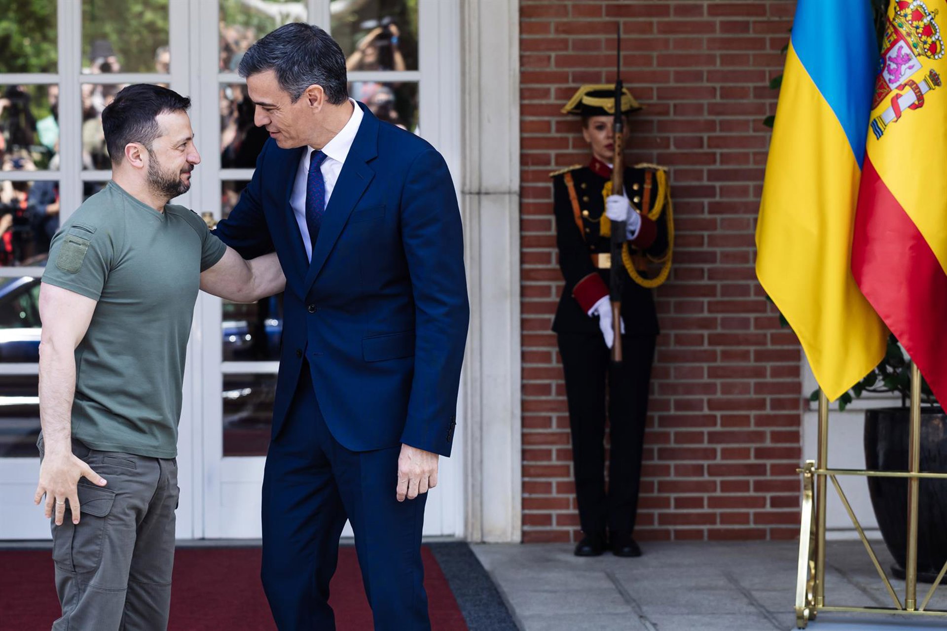 Sánchez felicita a Ucrania por su Día de la Independencia: «España seguirá a su lado el tiempo que sea necesario»