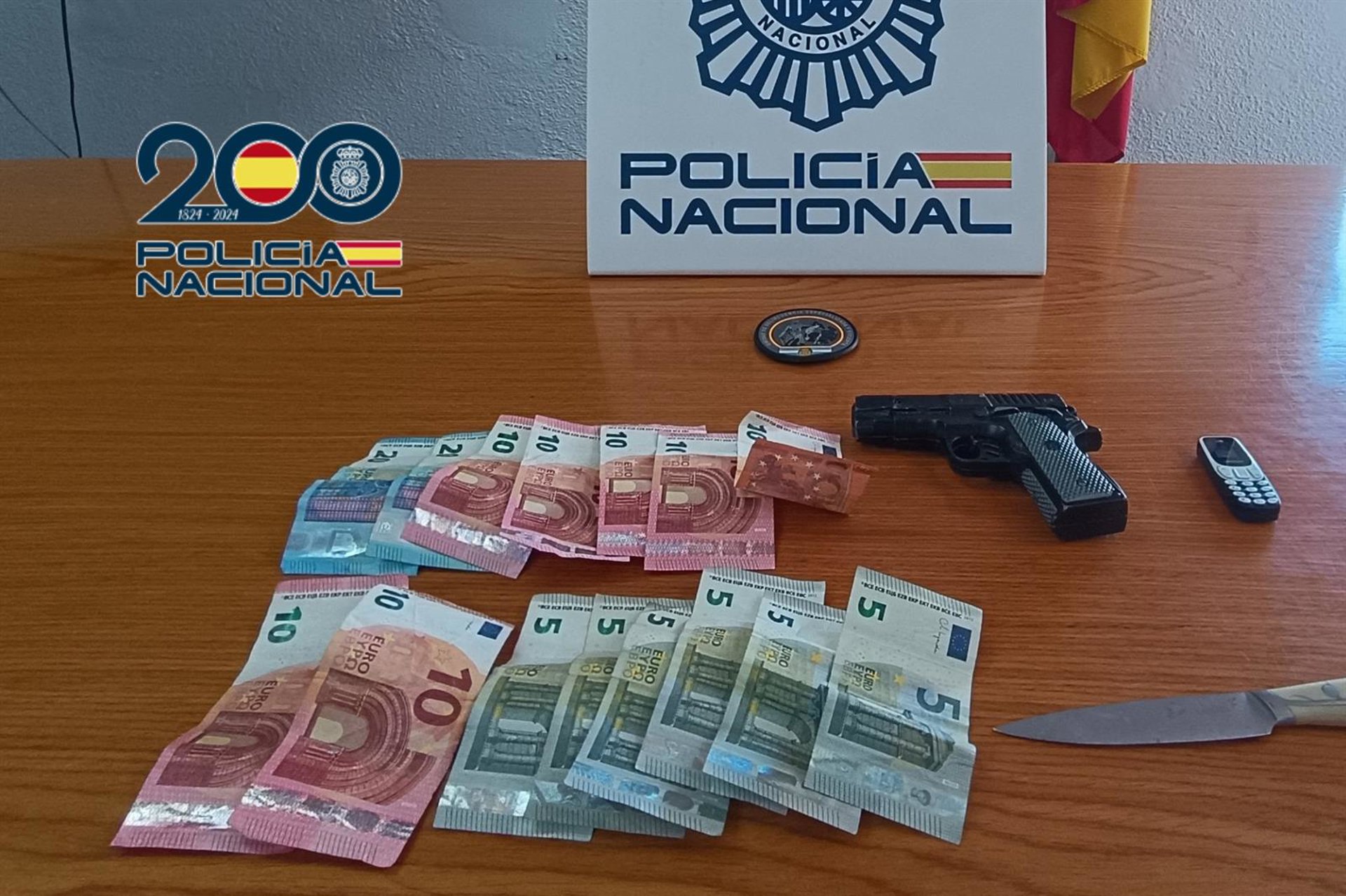 Detenido el presunto autor de dos atracos a punta de pistola en comercios de La Línea