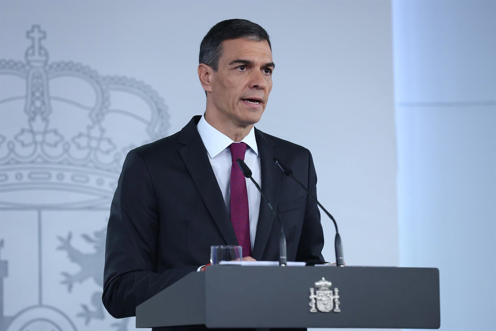 Sánchez comparece a las 9.00 horas en Moncloa para anunciar medidas «contra el genocidio en Gaza»