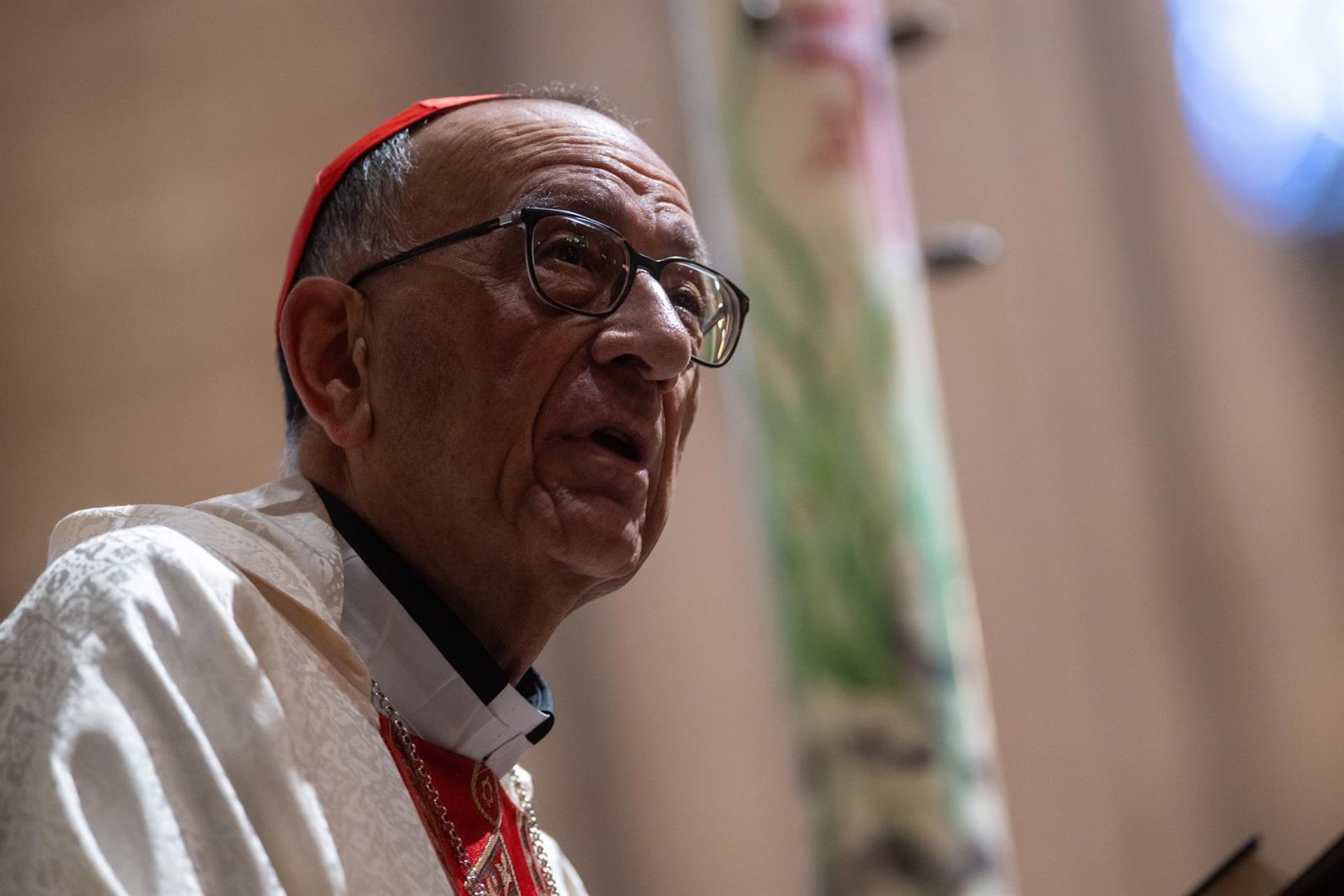 Omella traslada al papa León XIV la marcha de las obras de la Sagrada Familia