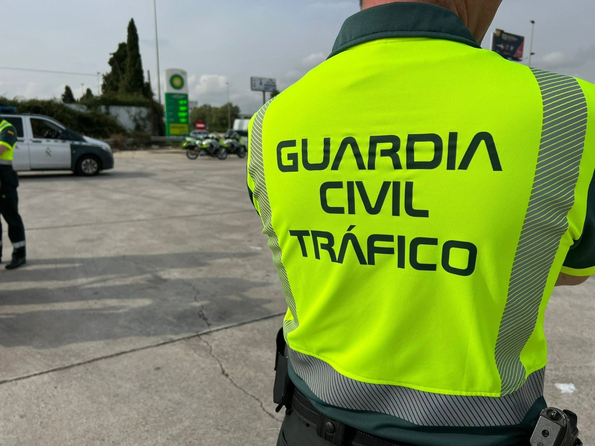 Muere un motorista de 42 años en Utrera tras chocar contra un árbol caído en la calzada en la N-IV